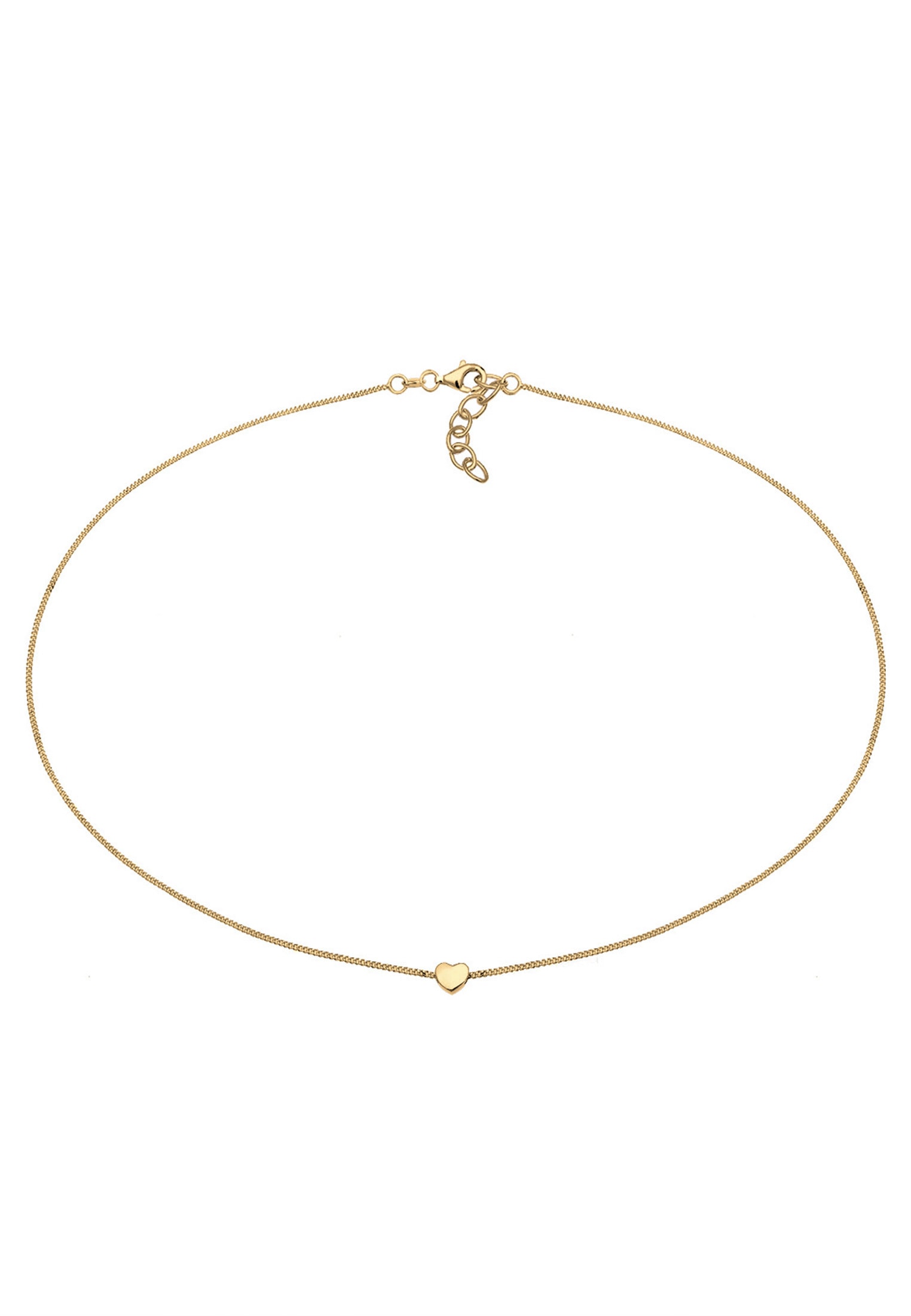Elli Choker »Halskette Choker Herz Liebe 925 Silber«