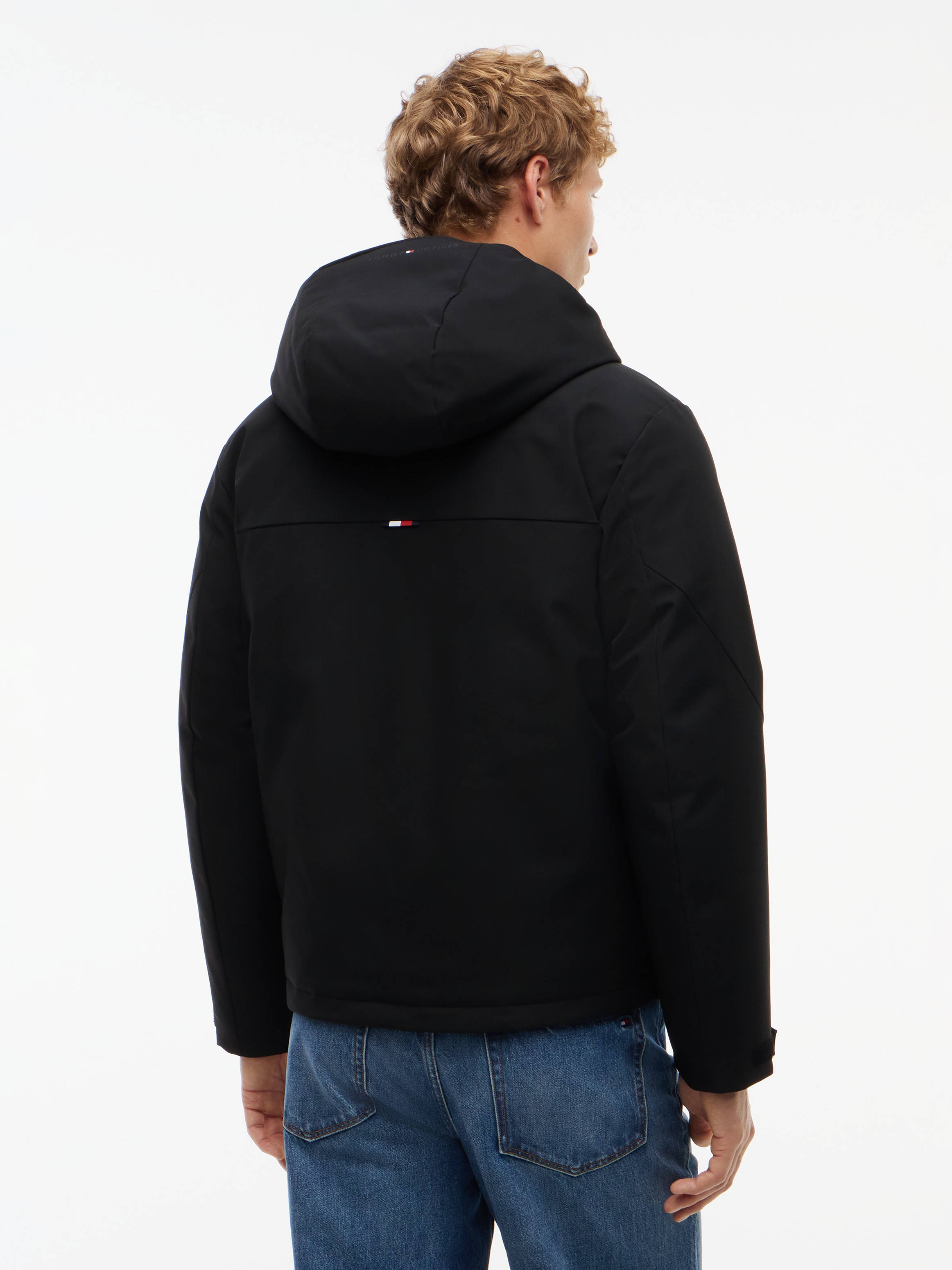 Tommy Hilfiger Kurzjacke »TECH HOODED PADDED« mit Kapuze