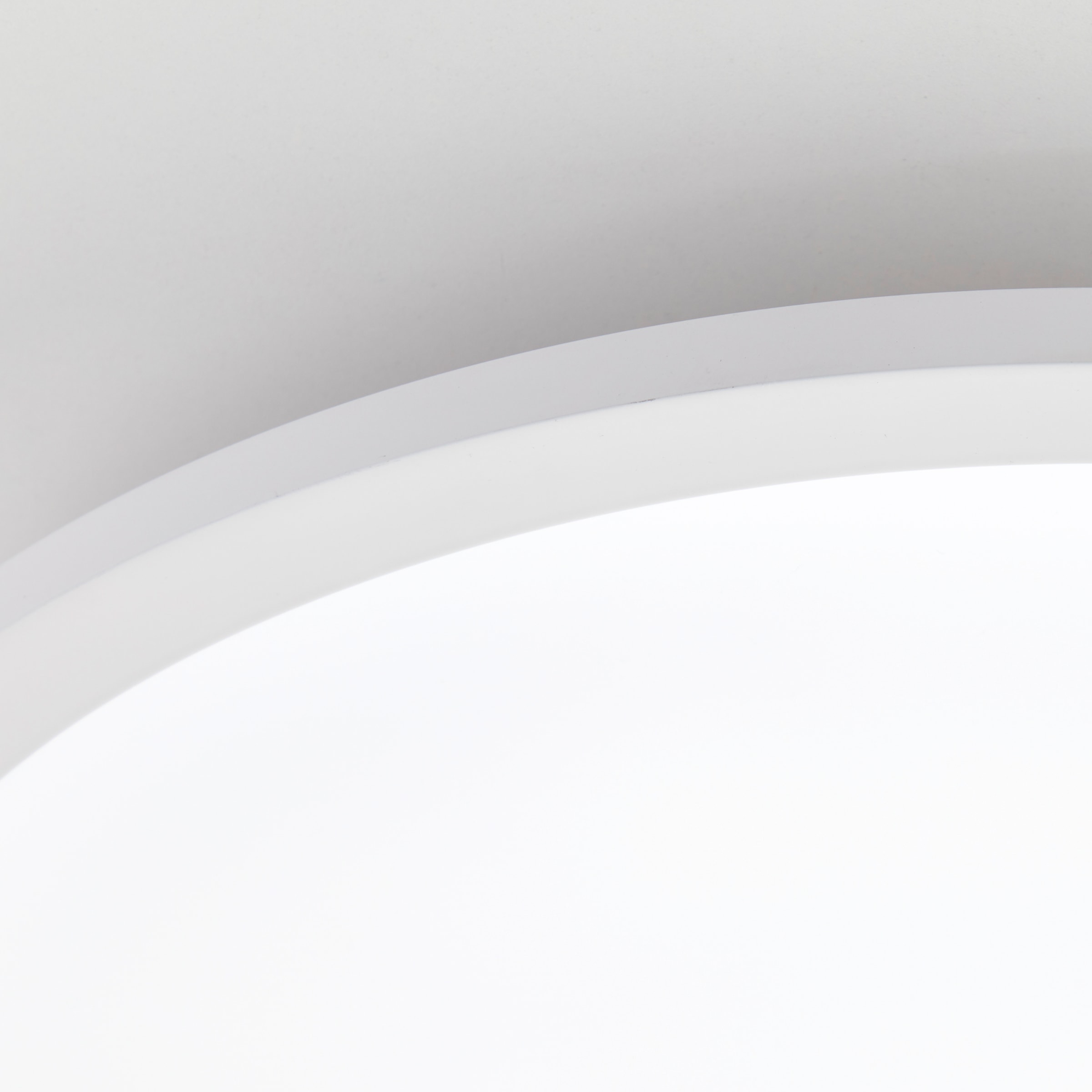 Brilliant LED Deckenleuchte »Briston«, Ø 42 cm, 1900 lm, 3000-6500 K, IC-RGB, dimmbar, Aluminium, weiß