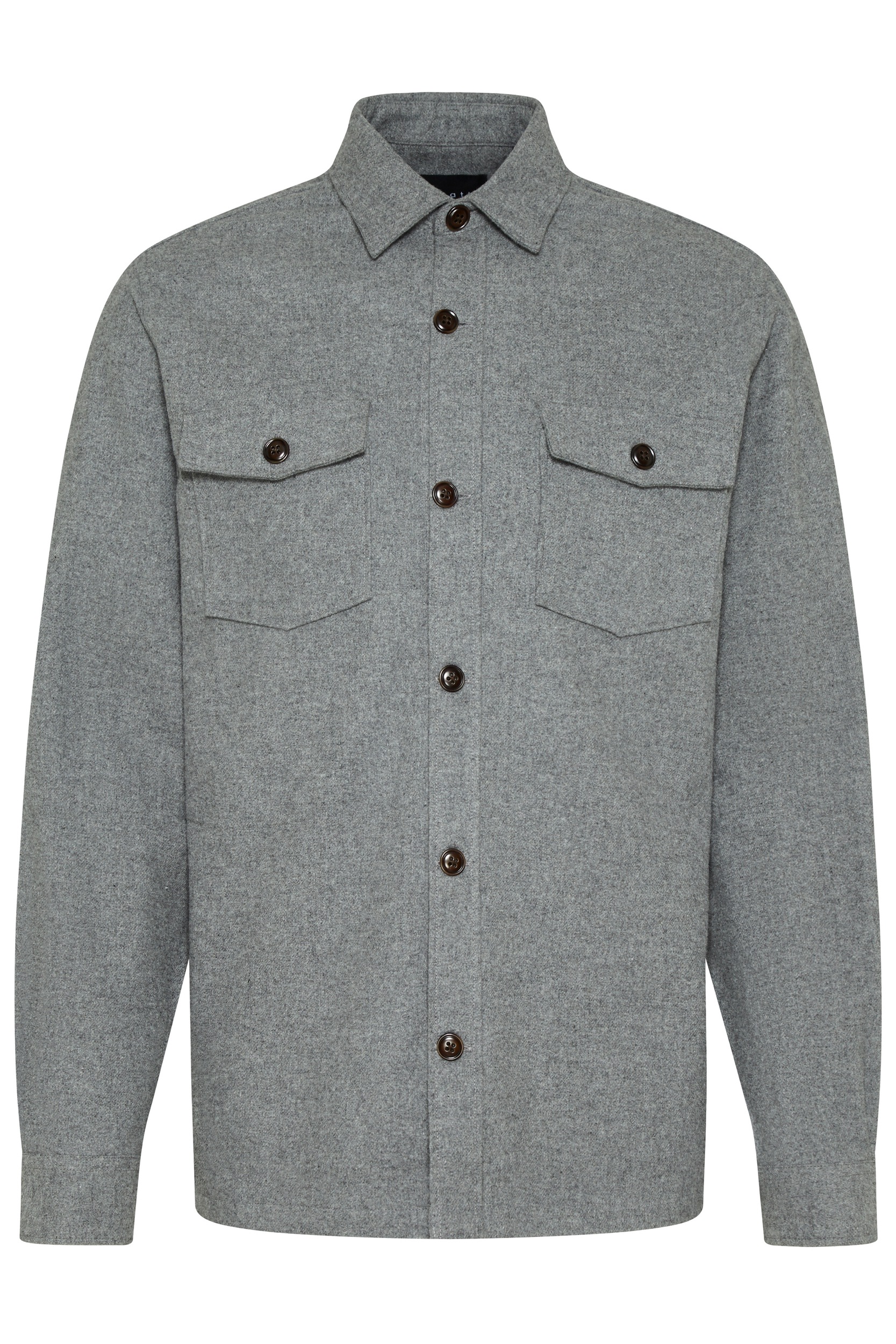 bugatti Langarmhemd »Overshirt«, mit aufgesetzten Taschen