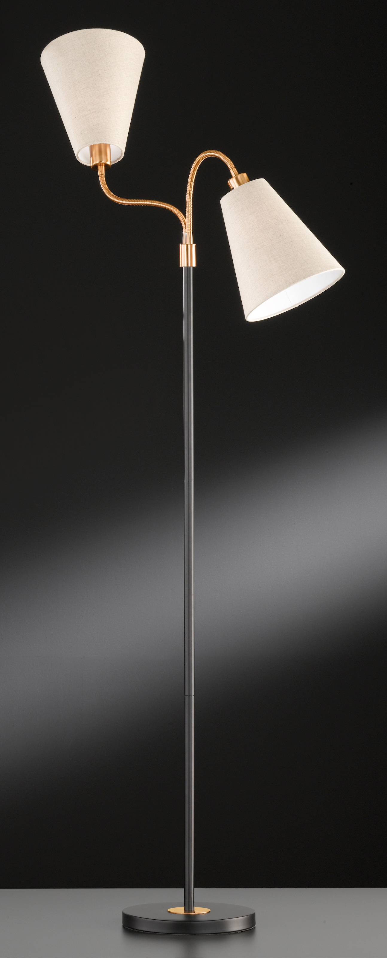 FISCHER & HONSEL Stehlampe »Hopper«, flammig-flammig Shop 2 kaufen Online im OTTO