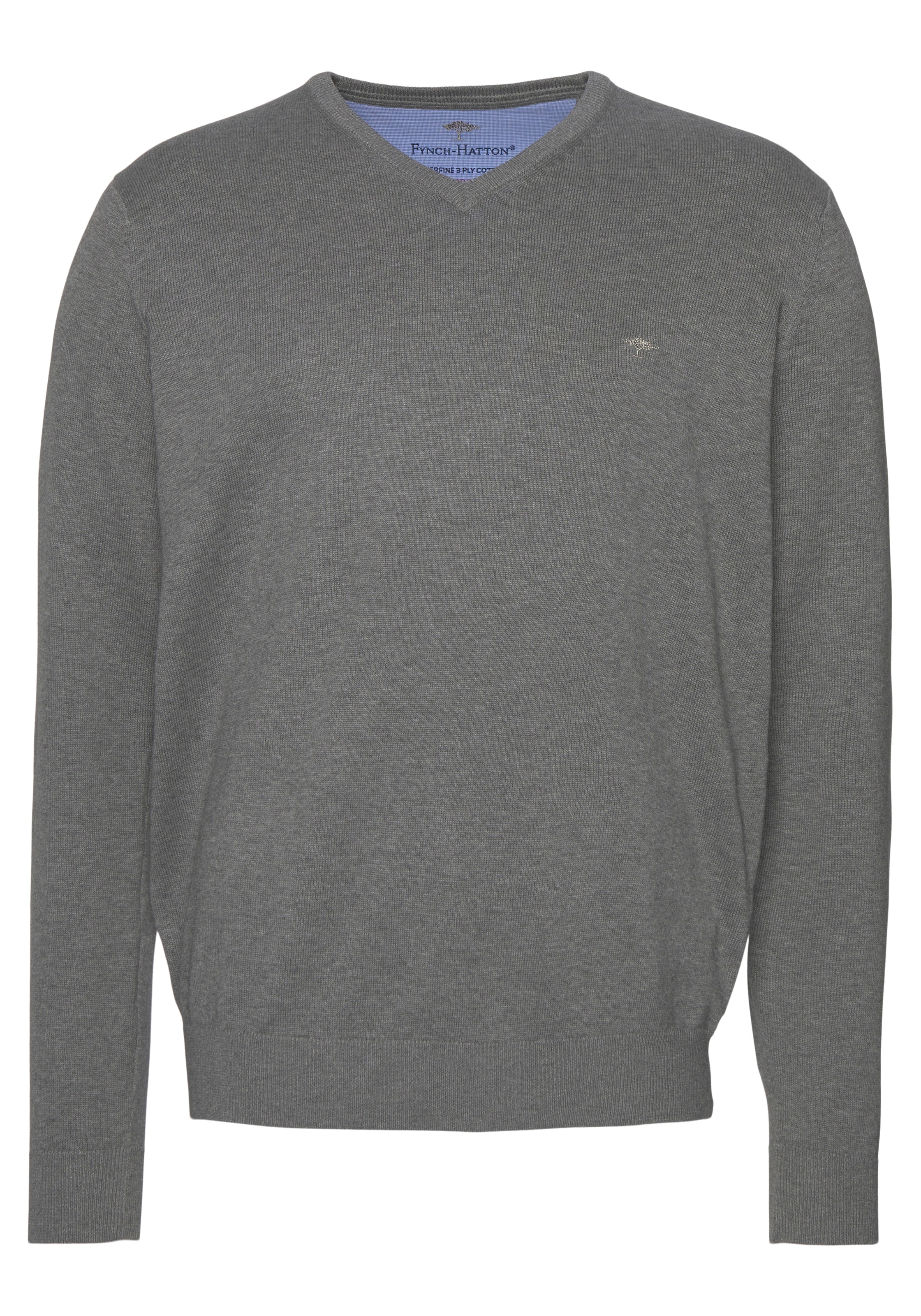FYNCH-HATTON Strickpullover, mit V-Ausschnitt