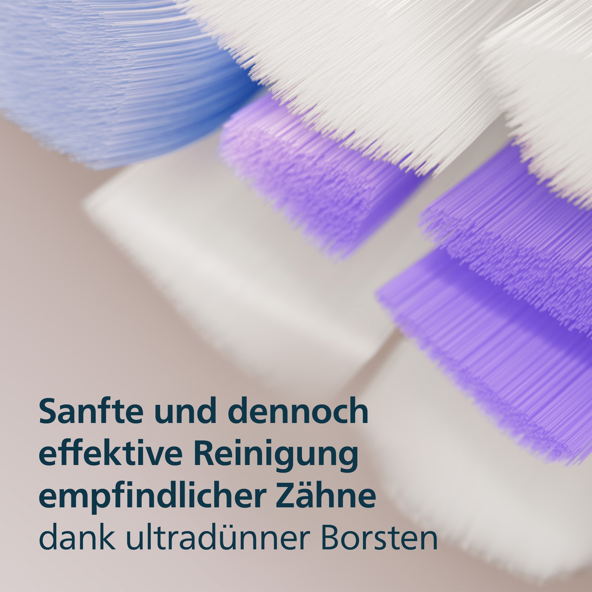 Philips Sonicare Aufsteckbürsten »S Sensitive« für empfindliche Zähne und Zahnfleisch, für jedes Sonicare Handstück