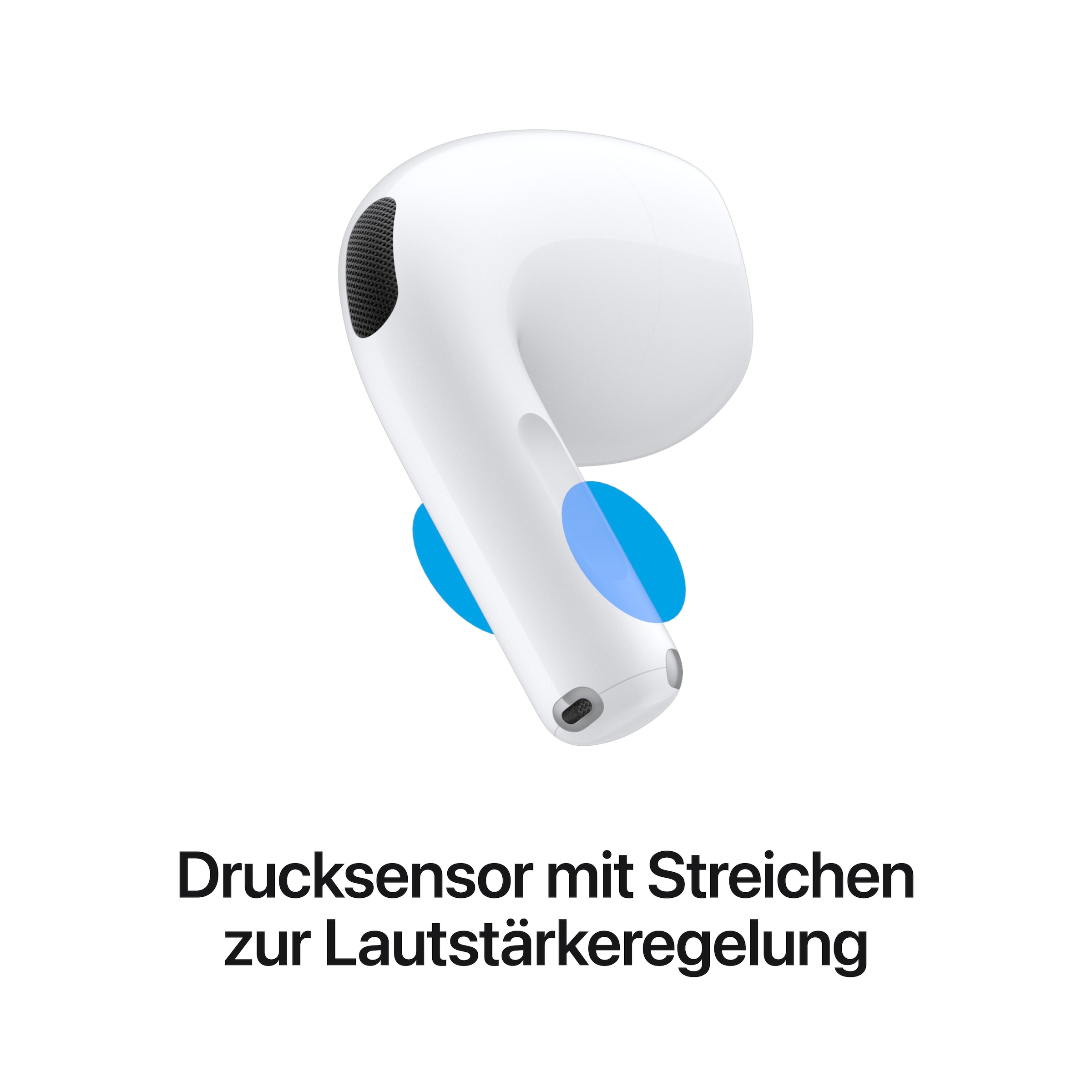 Apple wireless In-Ear-Kopfhörer »AirPods 5 mit kabellosem Ladecase« Bluetooth Active Noise Cancelling (ANC) | Freisprechfunktion | Sprachsteuerung | Stummschaltung | Transparenzmodus | True Wireless | Wireless-Audio-Streaming