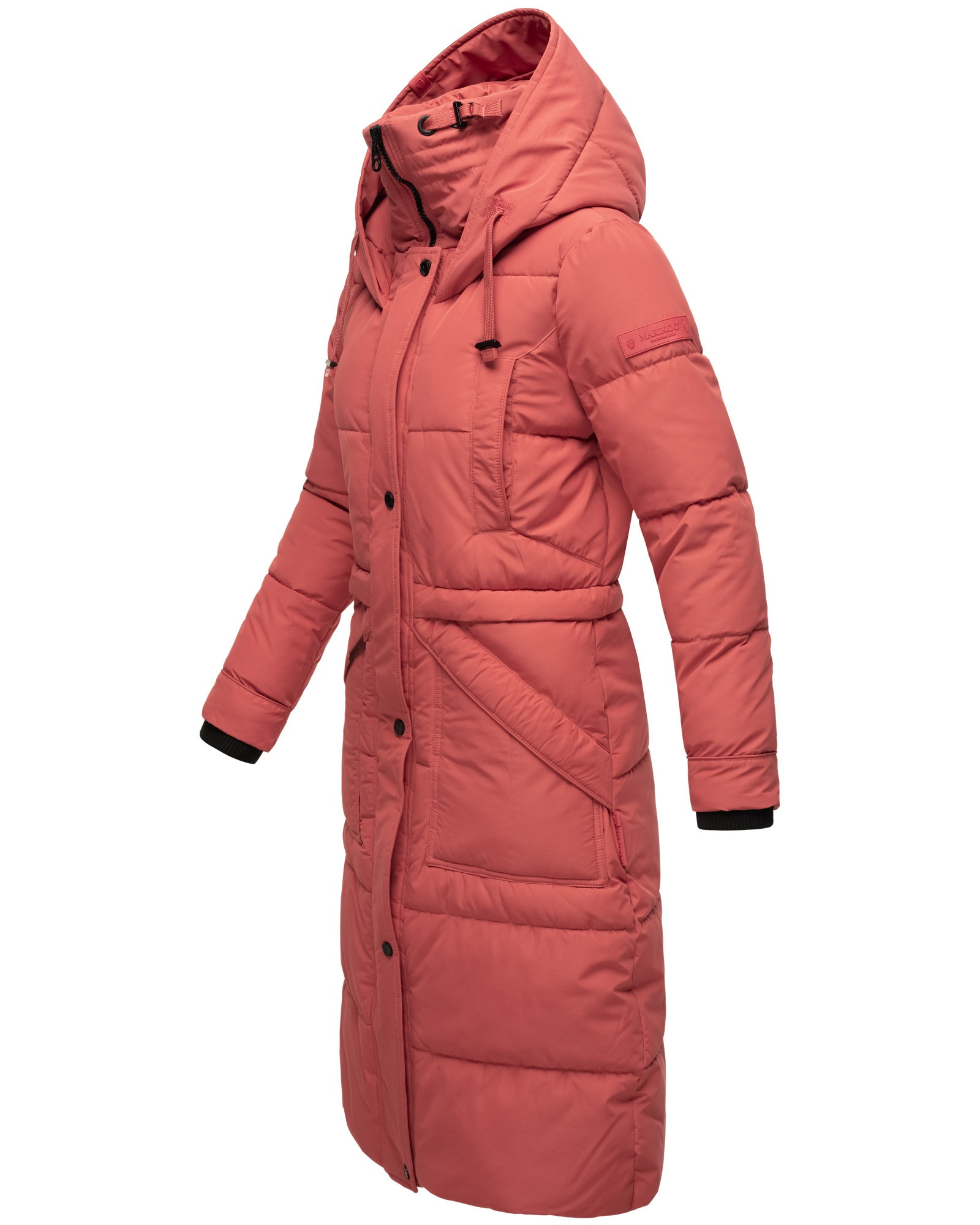 Marikoo Winterjacke »Marikoo Ayumii Damen lange Winter Steppjacke B948«