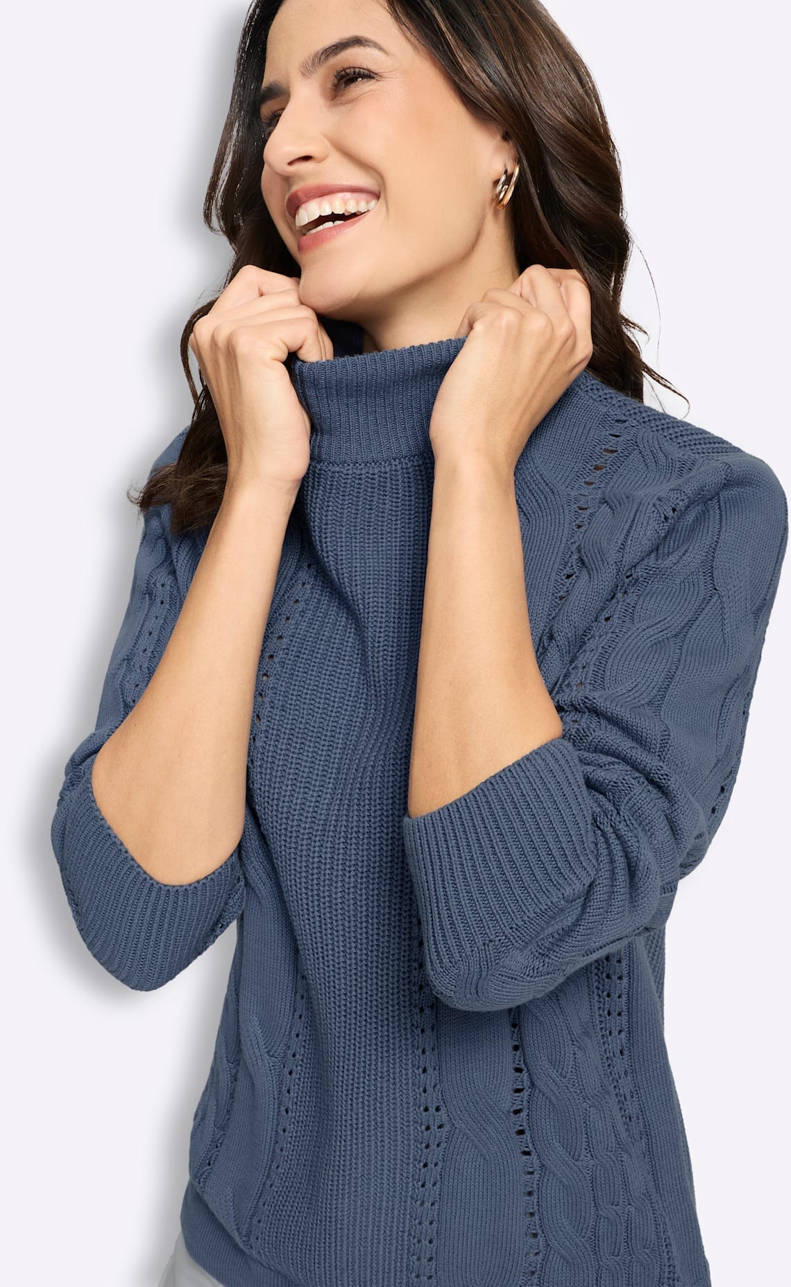 Inspirationen Stehkragenpullover »Stehkragen-Pullover«