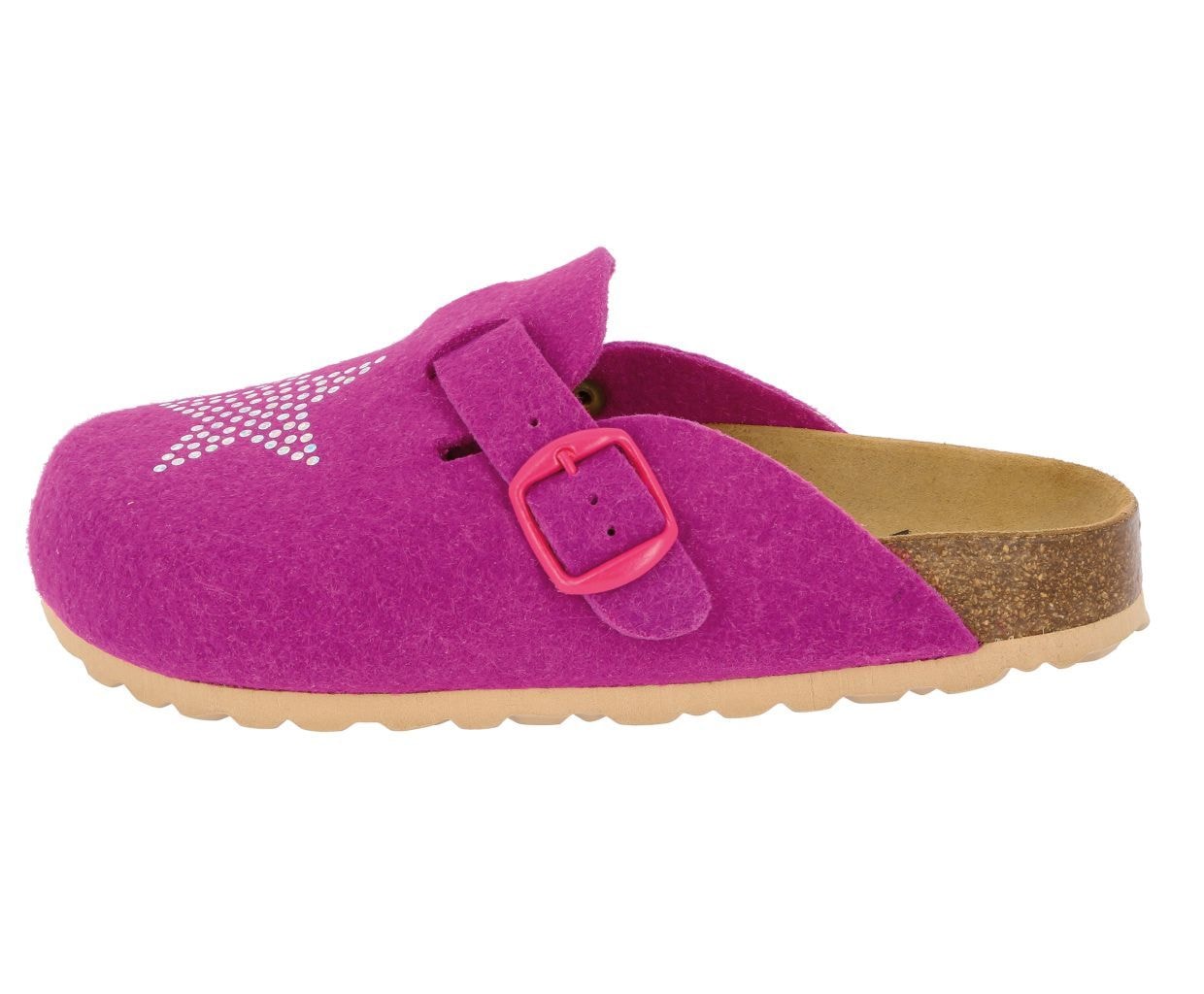 Semelle Eva Amortissante Sabot Mocassins Garçons LICO Bioline Clog Star Sabot Cuir Synthétique