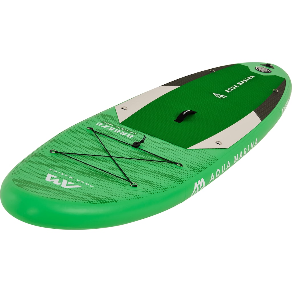 Aqua Marina Inflatable SUP-Board »Breeze iSUP BT-21BRP«, (Set, 6 tlg., mit Paddel, Pumpe und Transportrucksack)