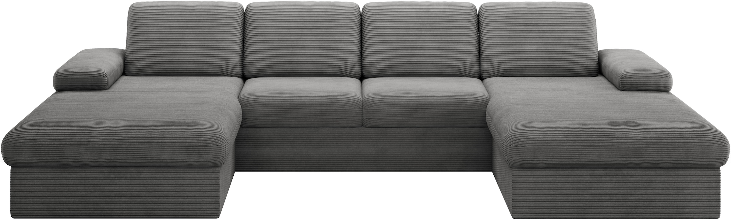 sit&more Wohnlandschaft »Moreno«, mit Armteilverstellung,wahlweise mit Bettfunktion