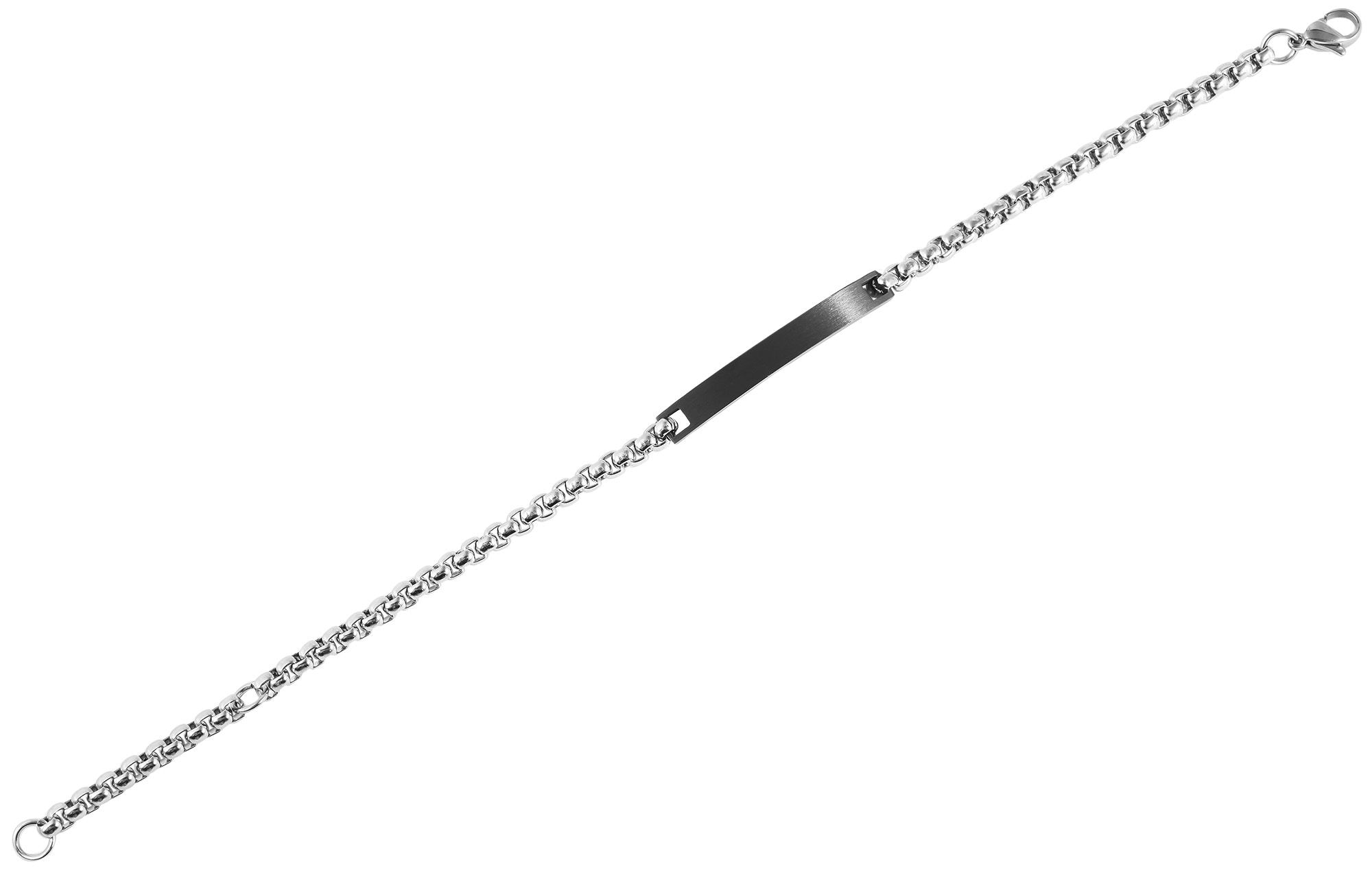 Adelia´s Armband »Unisex Armband aus Edelstahl 19+4 cm«