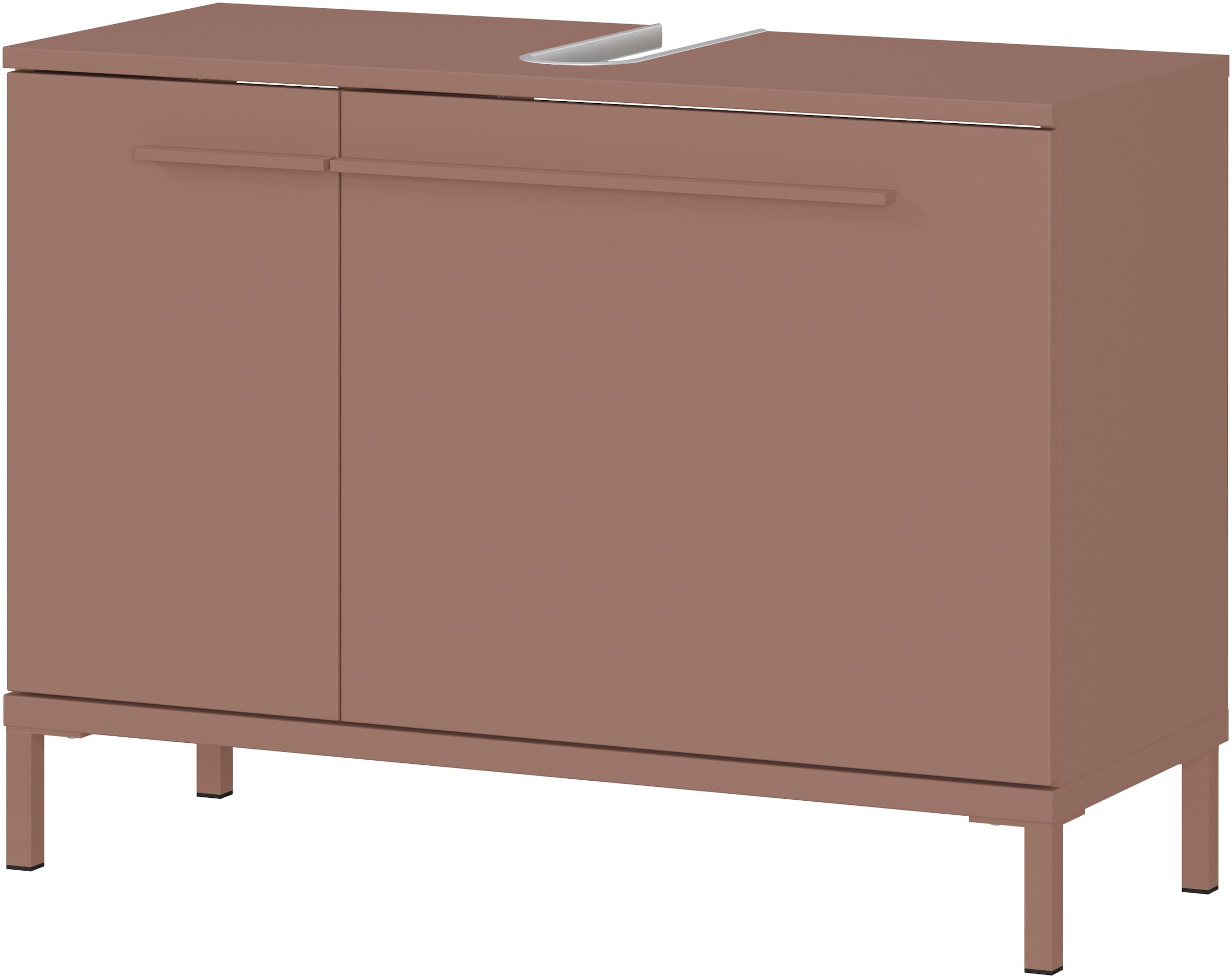 GERMANIA Waschbeckenunterschrank »Waschbeckenunterschrank« 1 Stk. tlg. Waschbeckenunterschrank mit Siphonausschnitt