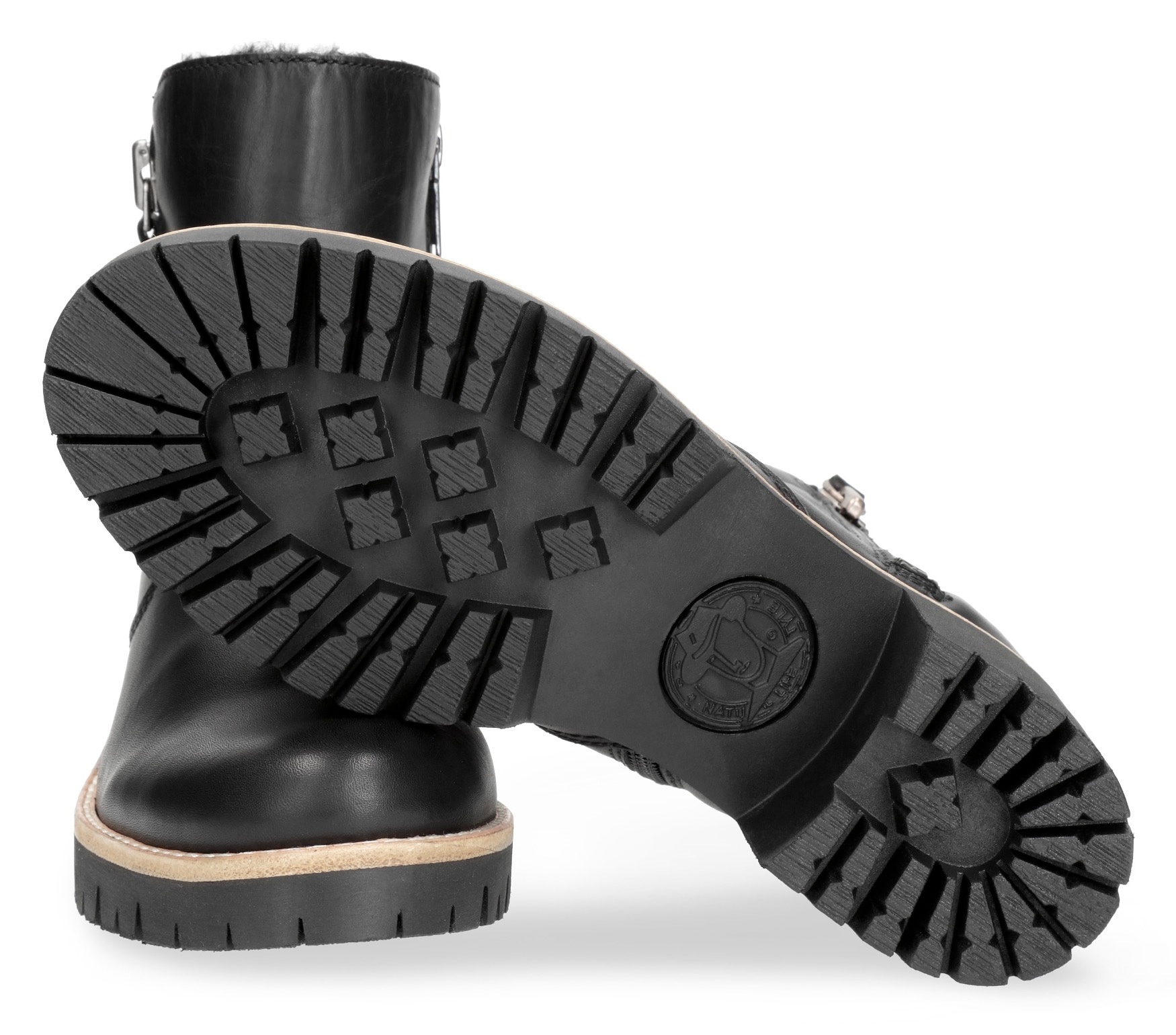 Panama Jack Winterstiefelette, Boots, Profilsohle, Warmfutter, Reißverschlüsse, mit Anziehlasche