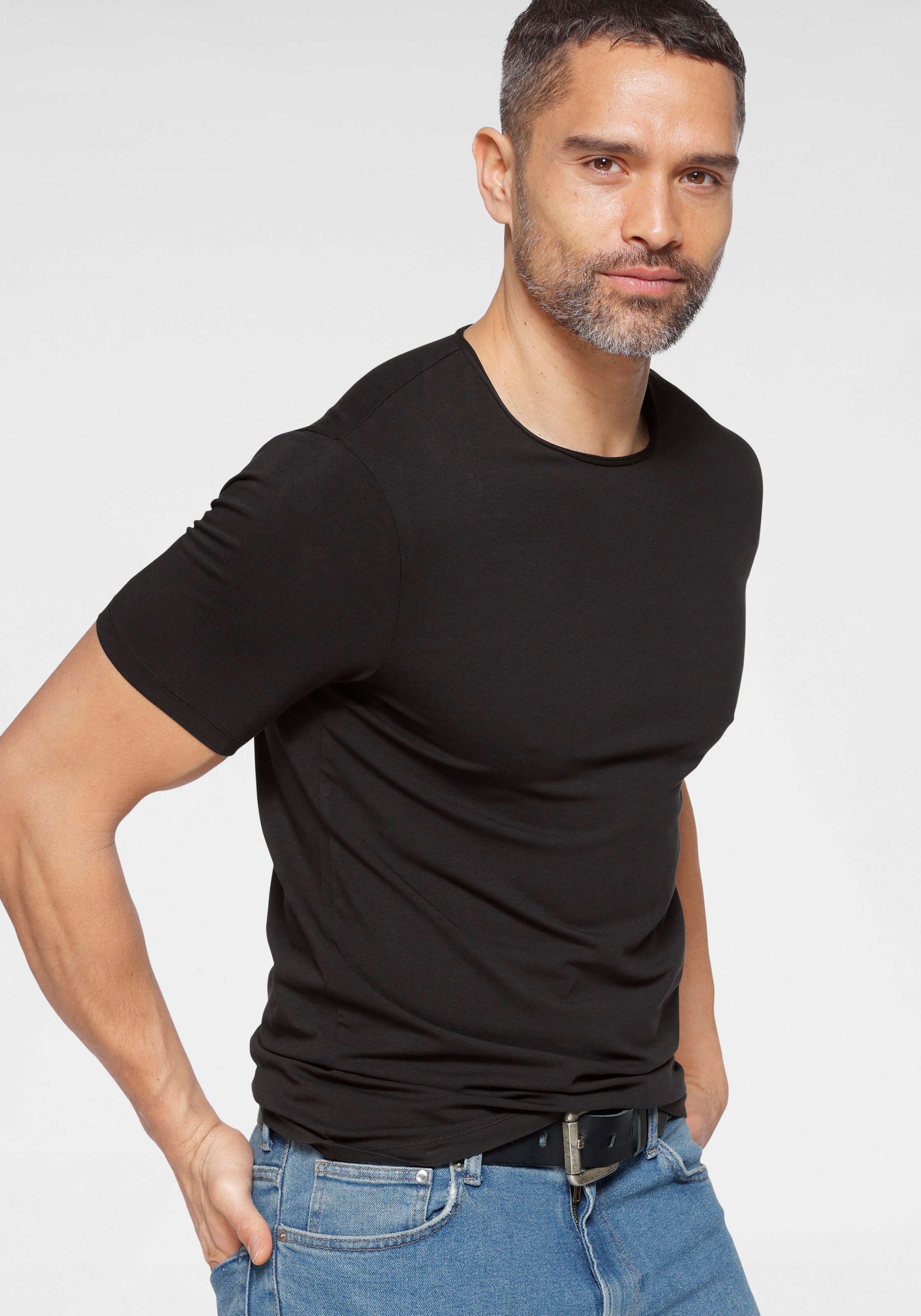 OLYMP T-Shirt »Level Five body online bei bestellen OTTO aus fit«, feinem Jersey