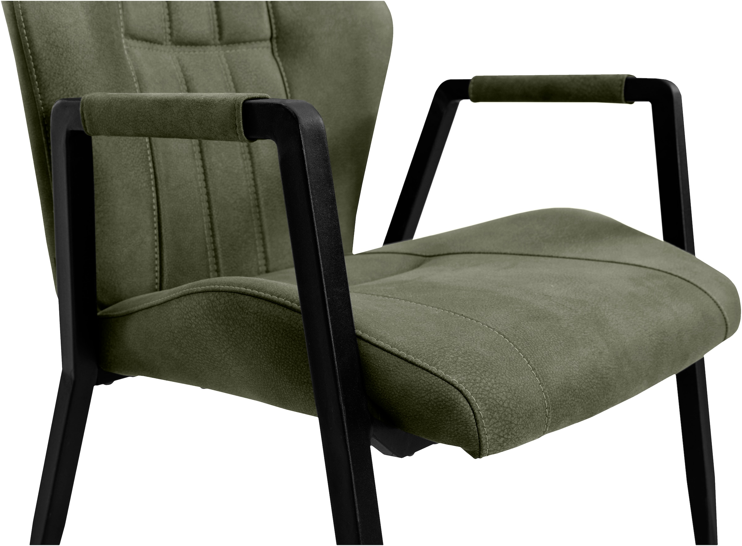 OMG Design Armlehnstuhl »Point« (Set) 1 Stk.Esszimmerstuhl mit Rollen, Bürostuhl