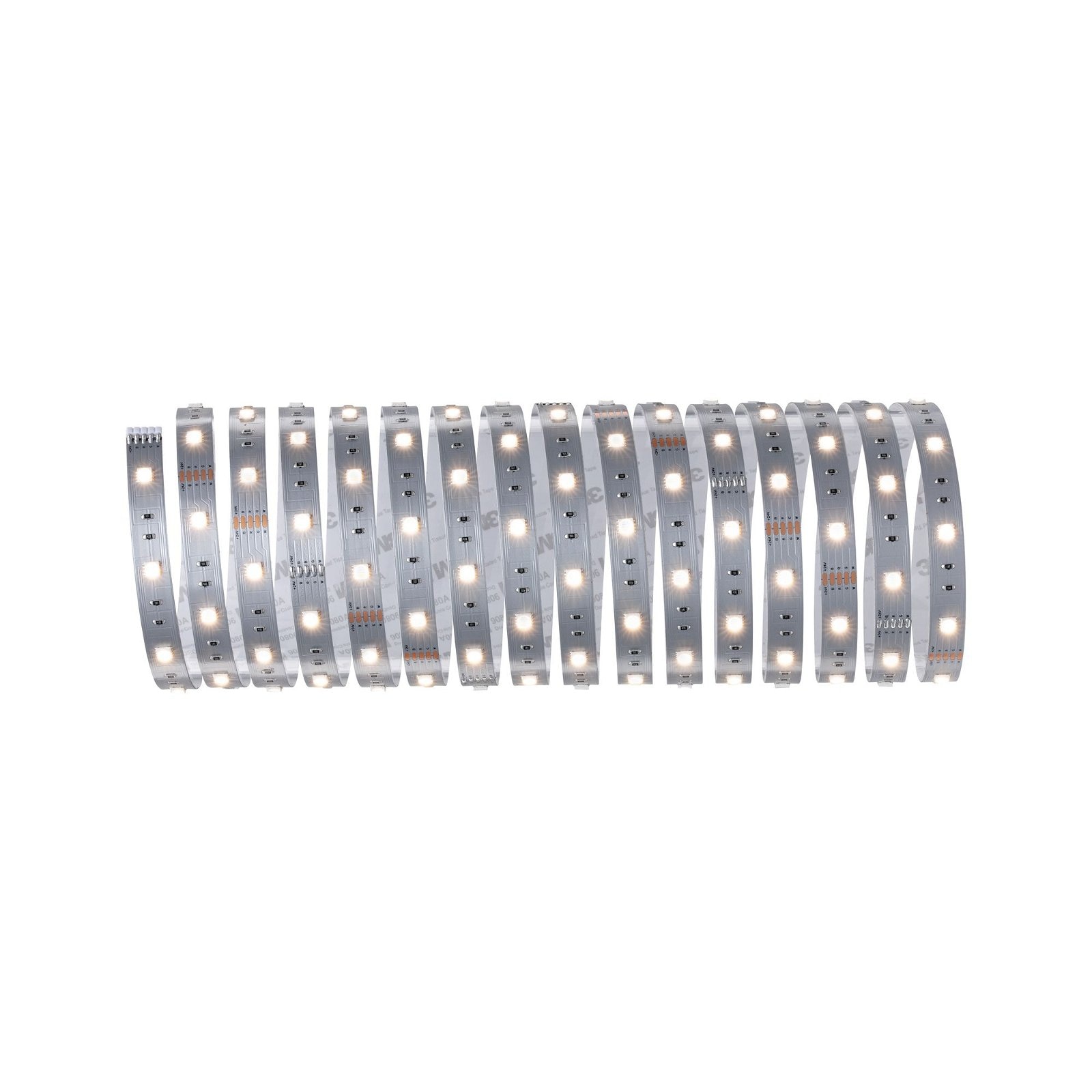 Paulmann LED-Streifen »MaxLED 250 Stripe 5m RGBW IP20 3000K 31,5W 24V Silber«, 1 St.-flammig