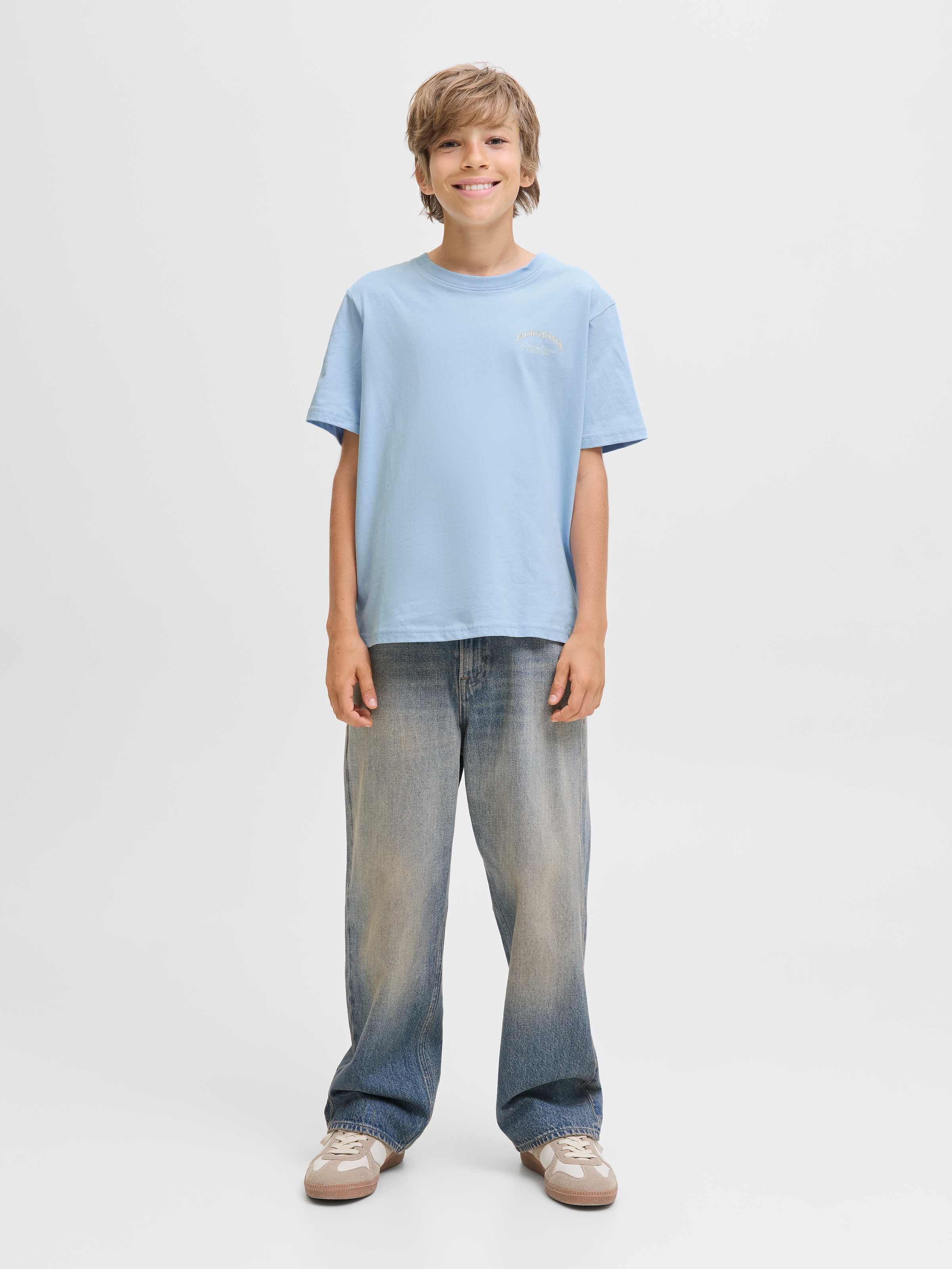 Jack & Jones Junior T-Shirt »JJEBRANDES BACKP RELAXED TEE SS SN JNR«