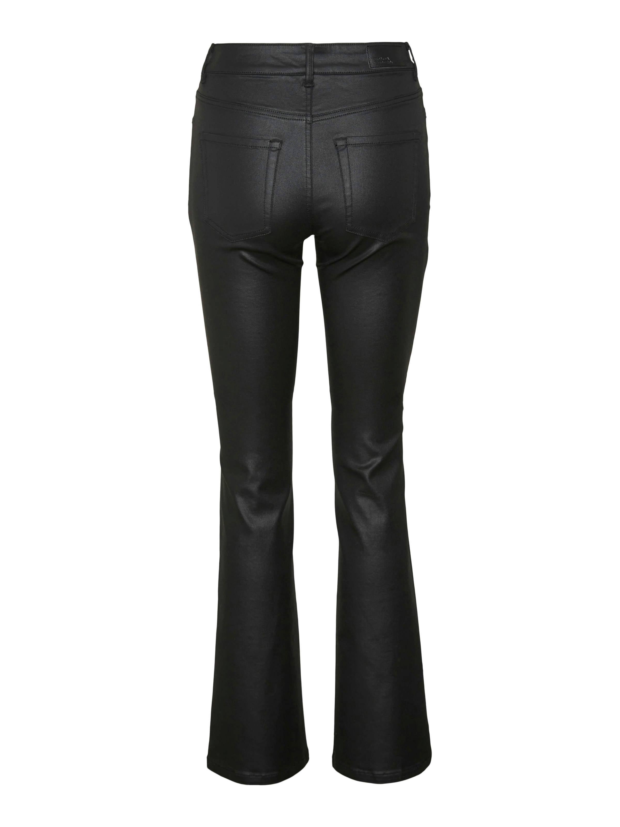 Vero Moda Bootcut-Jeans »VMFLASH MR FLARED COATED PANTS NOOS«
