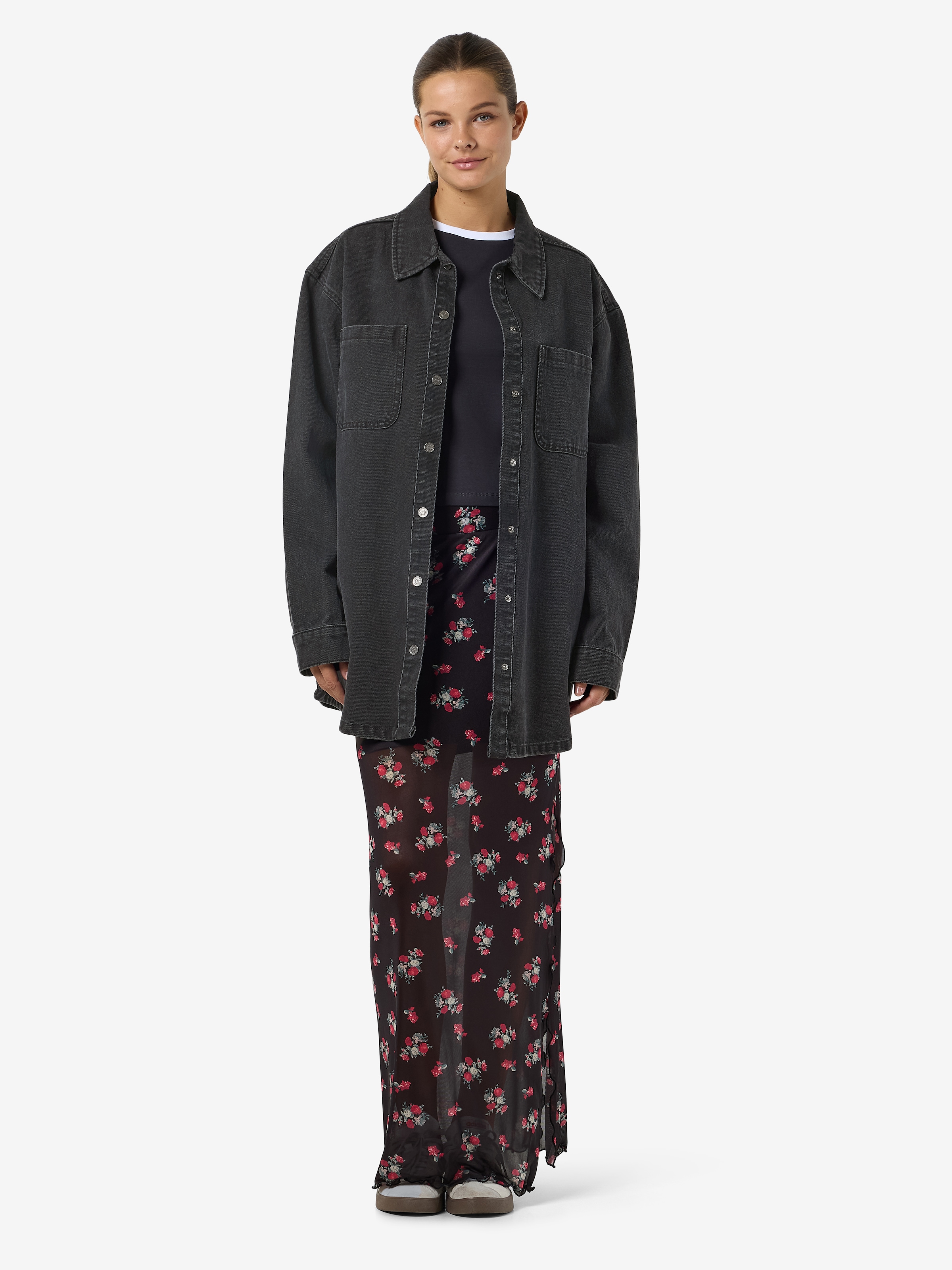Noisy may Jeansjacke »NMALVA L/S DNM SHACKET AZ387BL NOOS«