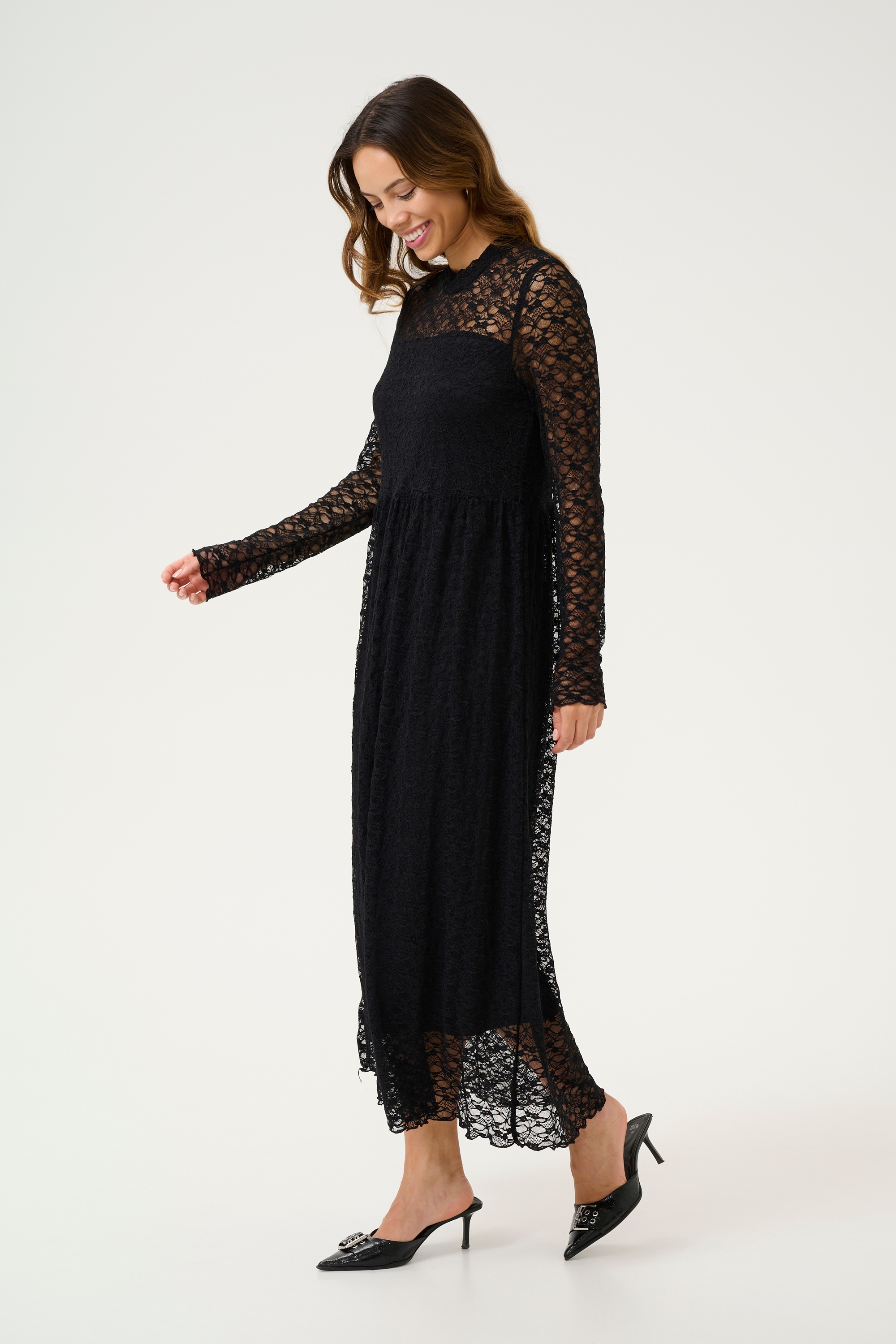 KAFFE Midikleid »Kleid KAjole«
