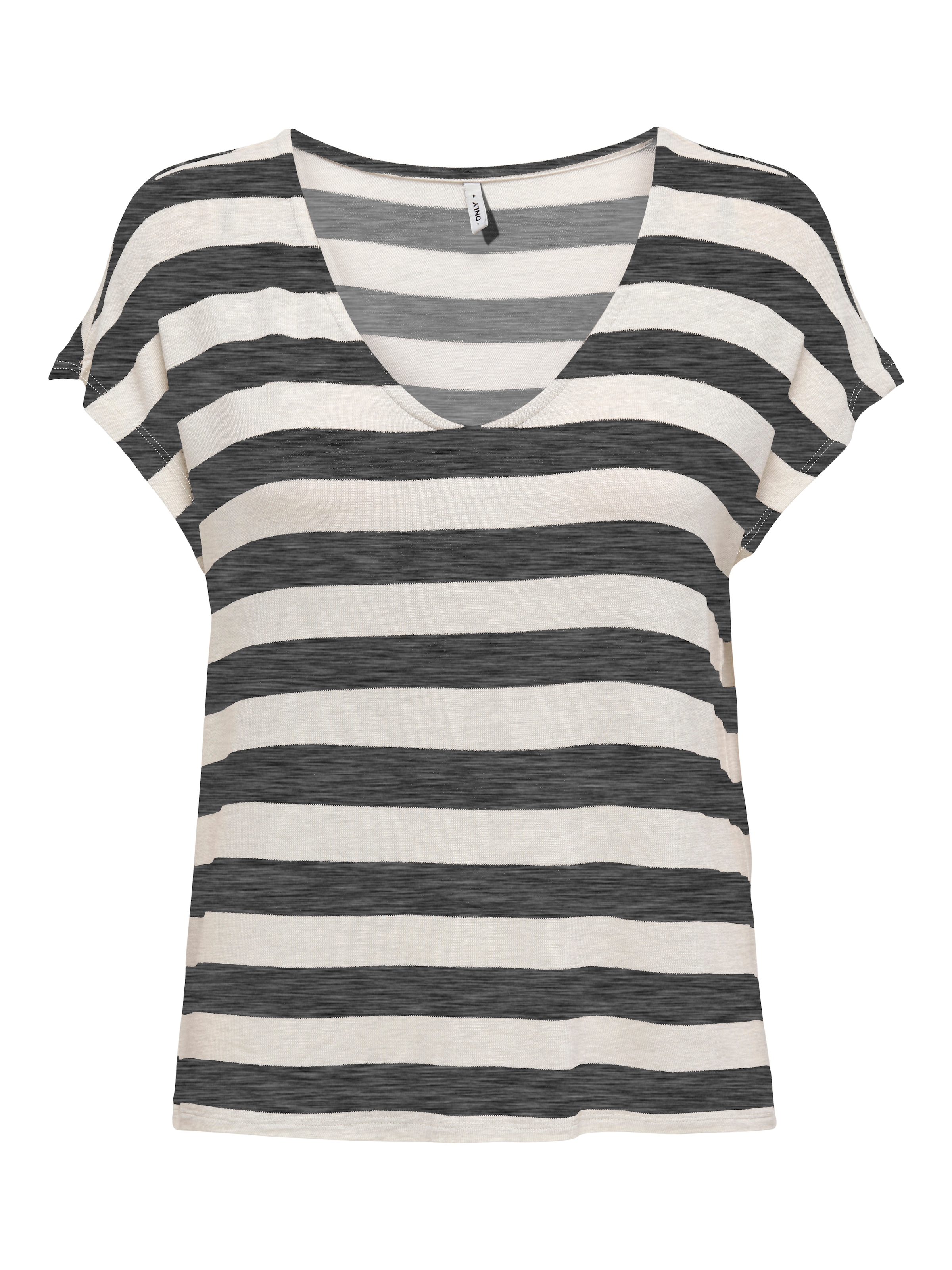 ONLY V-Shirt »ONLLIRA LIFE S/S V-NECK TOP JRS NOOS«