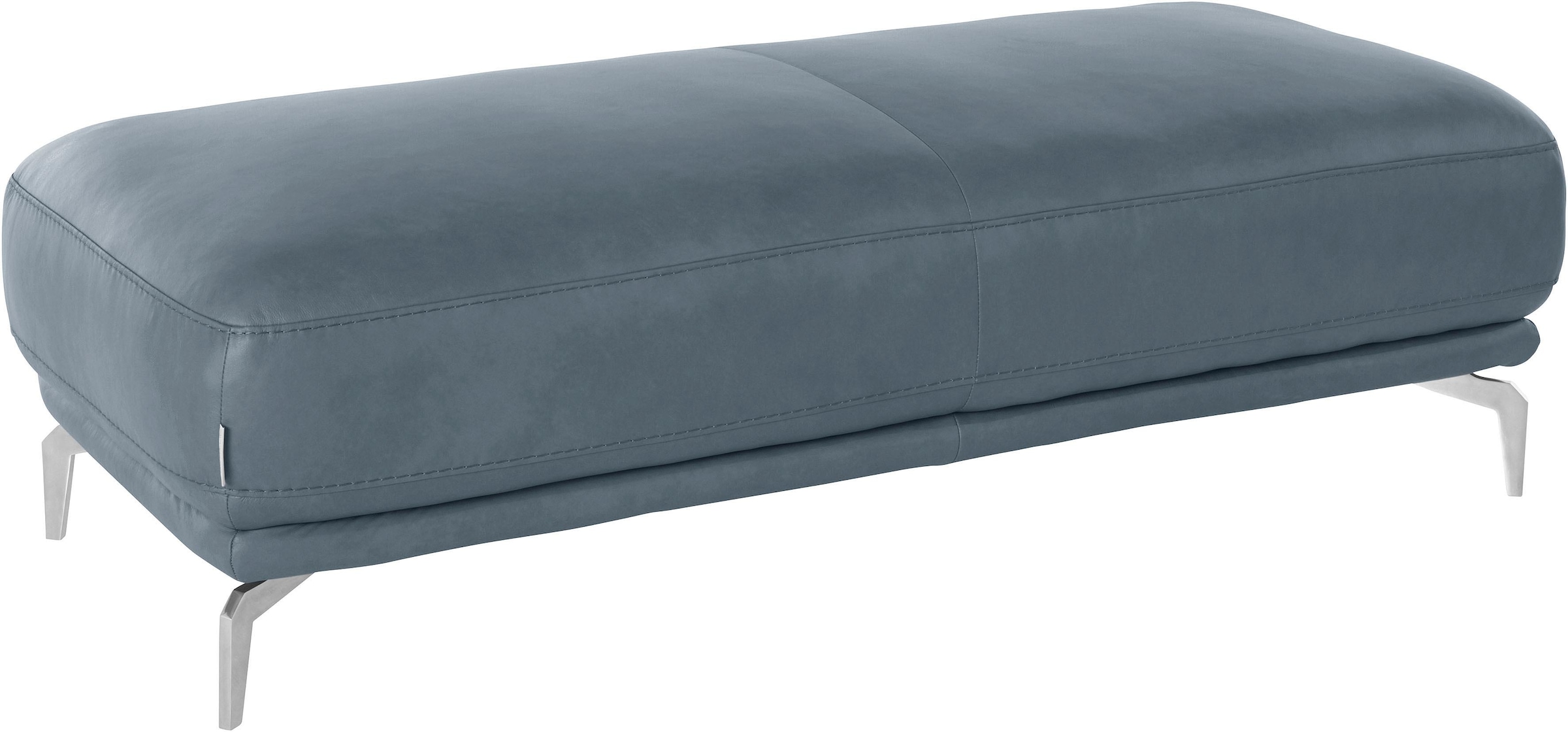 W.SCHILLIG Hocker »montanaa«, mit Metallfüßen in Chrom glänzend, Breite 141 cm