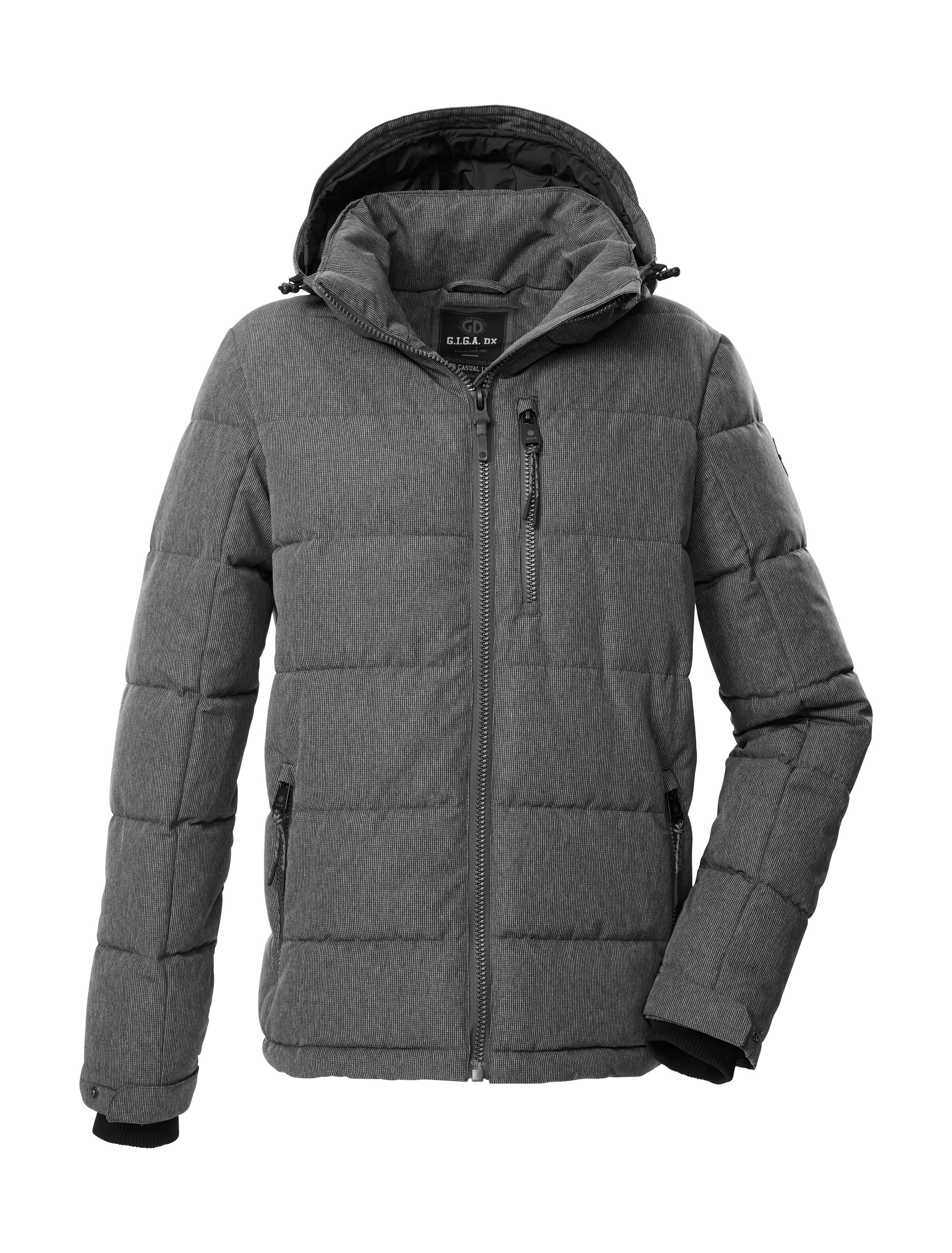 G.I.G.A. DX by killtec Steppjacke »GW 45 MN QLTD JCKT« Wasserabweisende Steppjacke, abnehmbare Kapuze, verstellbare Details