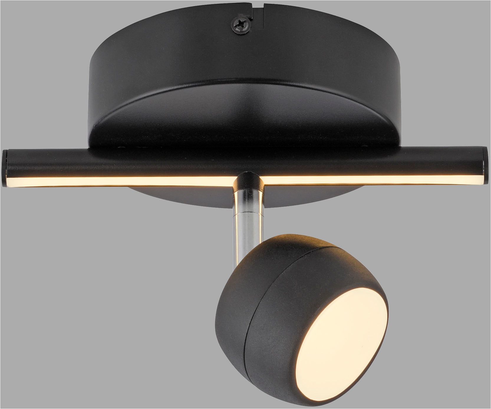 JUST LIGHT LED Deckenleuchte »JARIK« LED-Board 1 Stk. Warmweiß Serienschalter: Alles / Spots / Profile, getrennt schaltbar