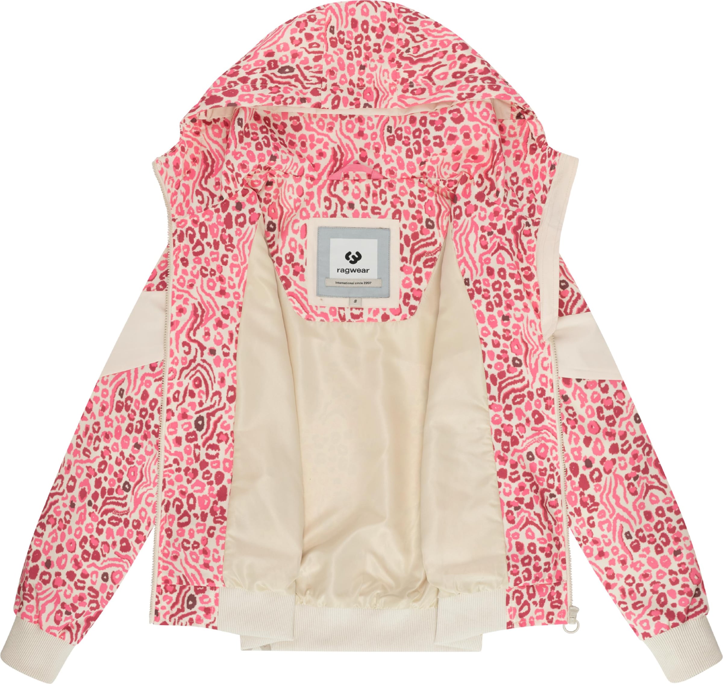 Ragwear Funktionsjacke »Funktionsjacke Oggie Block Leo YOUMODO« mit Kapuze Wasserdichte & atmungsaktive Übergangsjacke