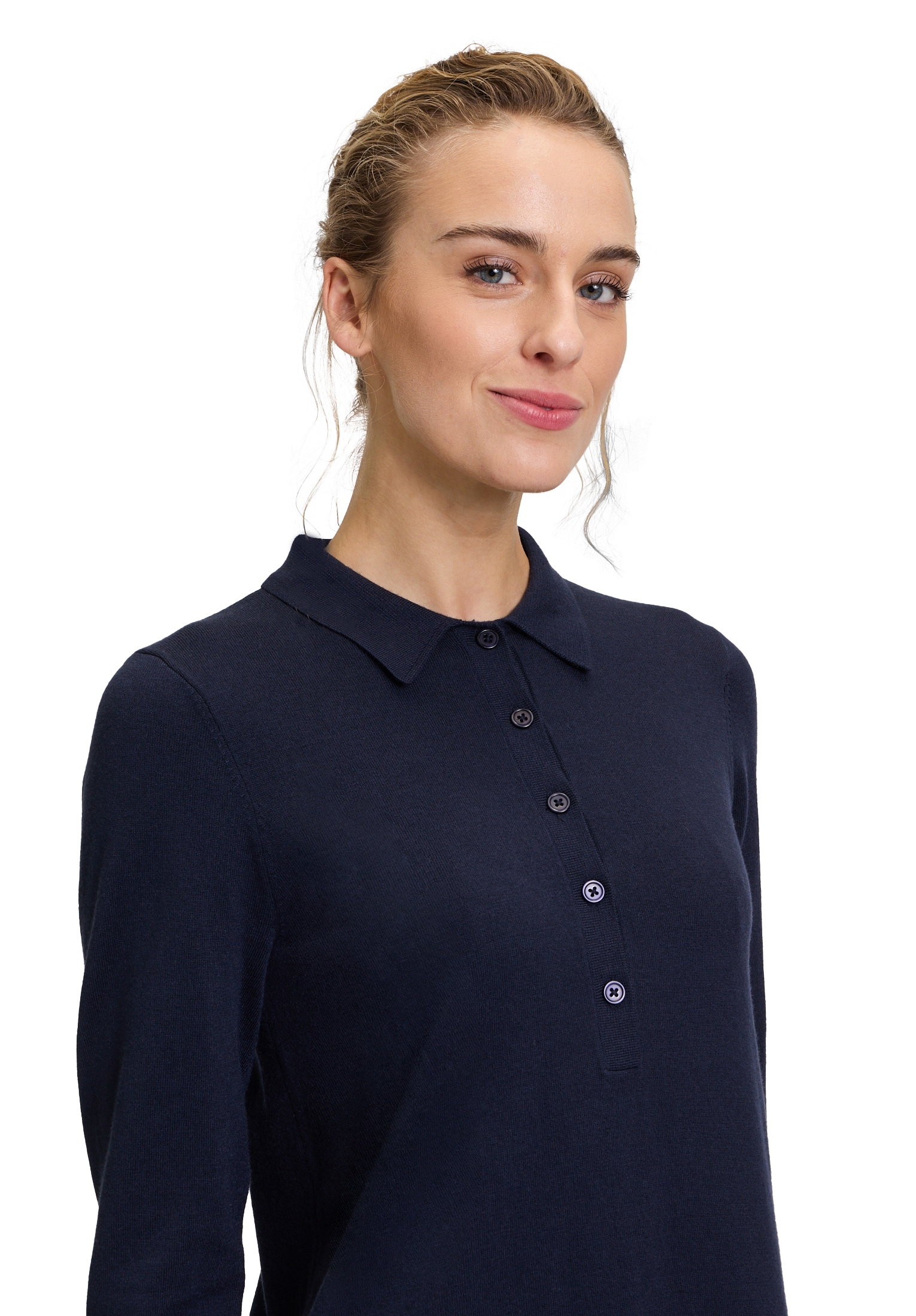 Vera Mont Strickkleid »Strickkleid mit Knopfleiste«