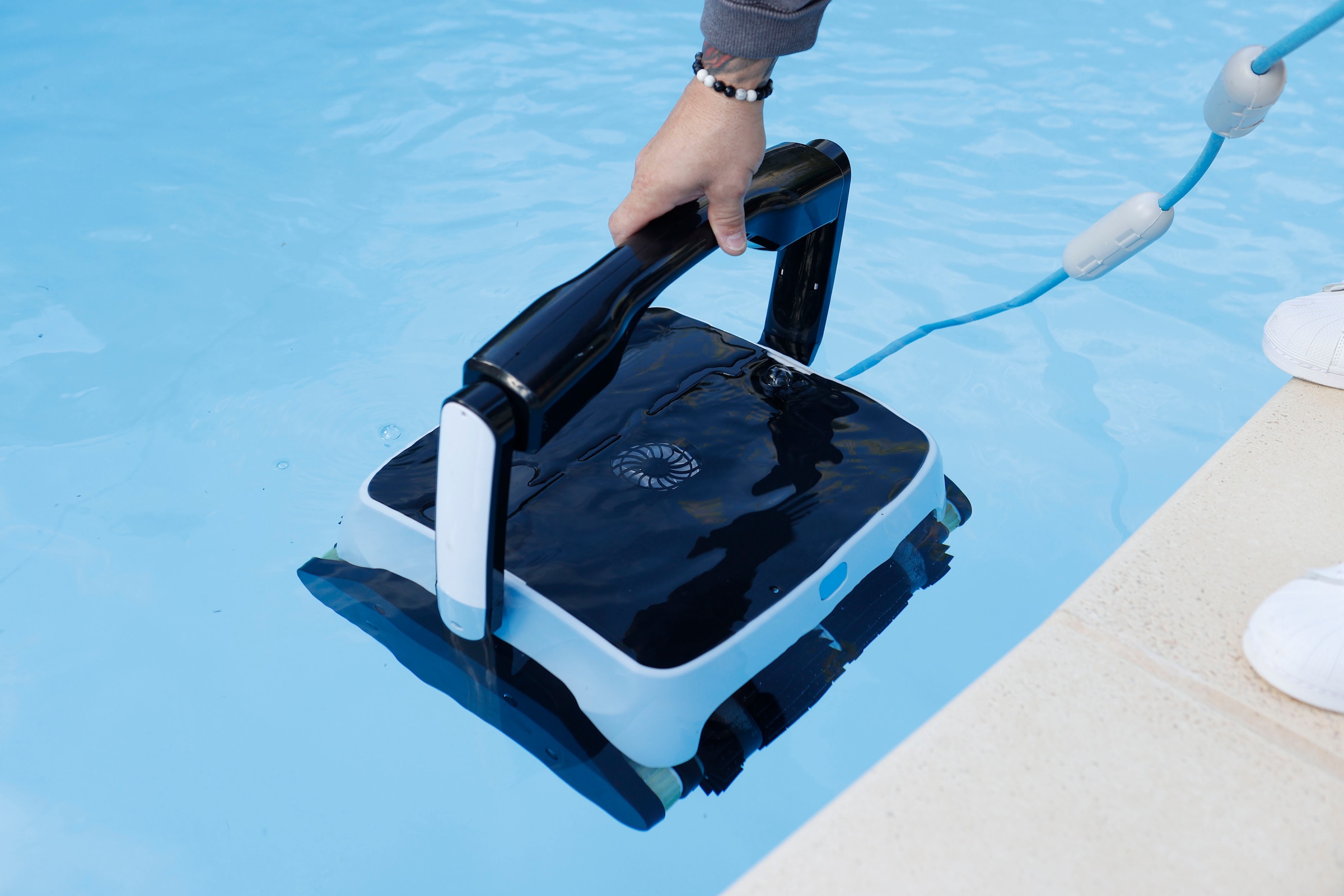 Ubbink Poolroboter »Robotclean 3 Plus«, für Reinigung von Boden, Wand und Wasserstandslinie