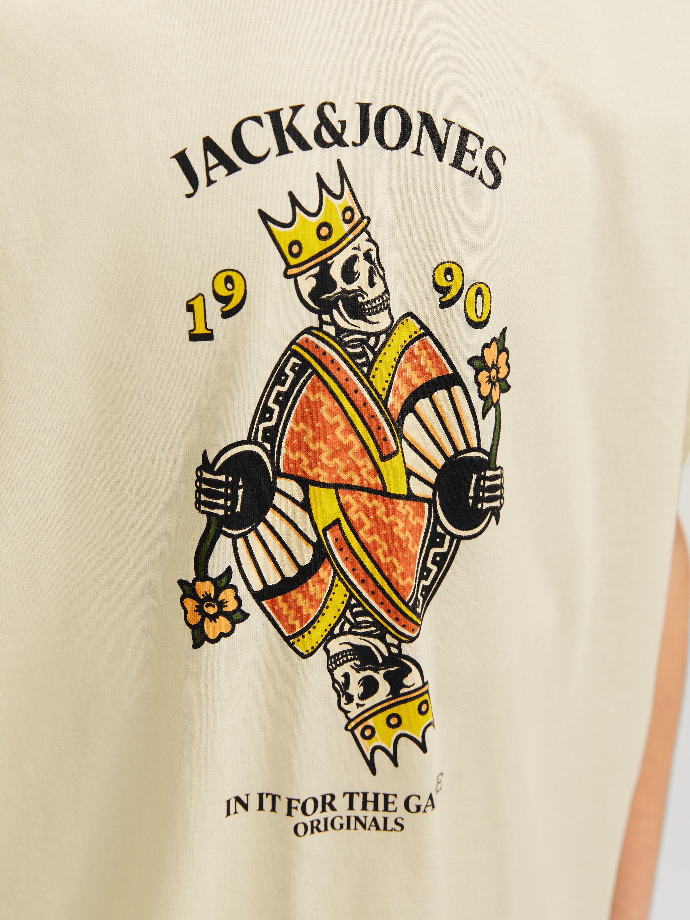 Jack & Jones Junior T-Shirt »JORANATOMY SKULL TEE SS CREW NECK SN JNR«