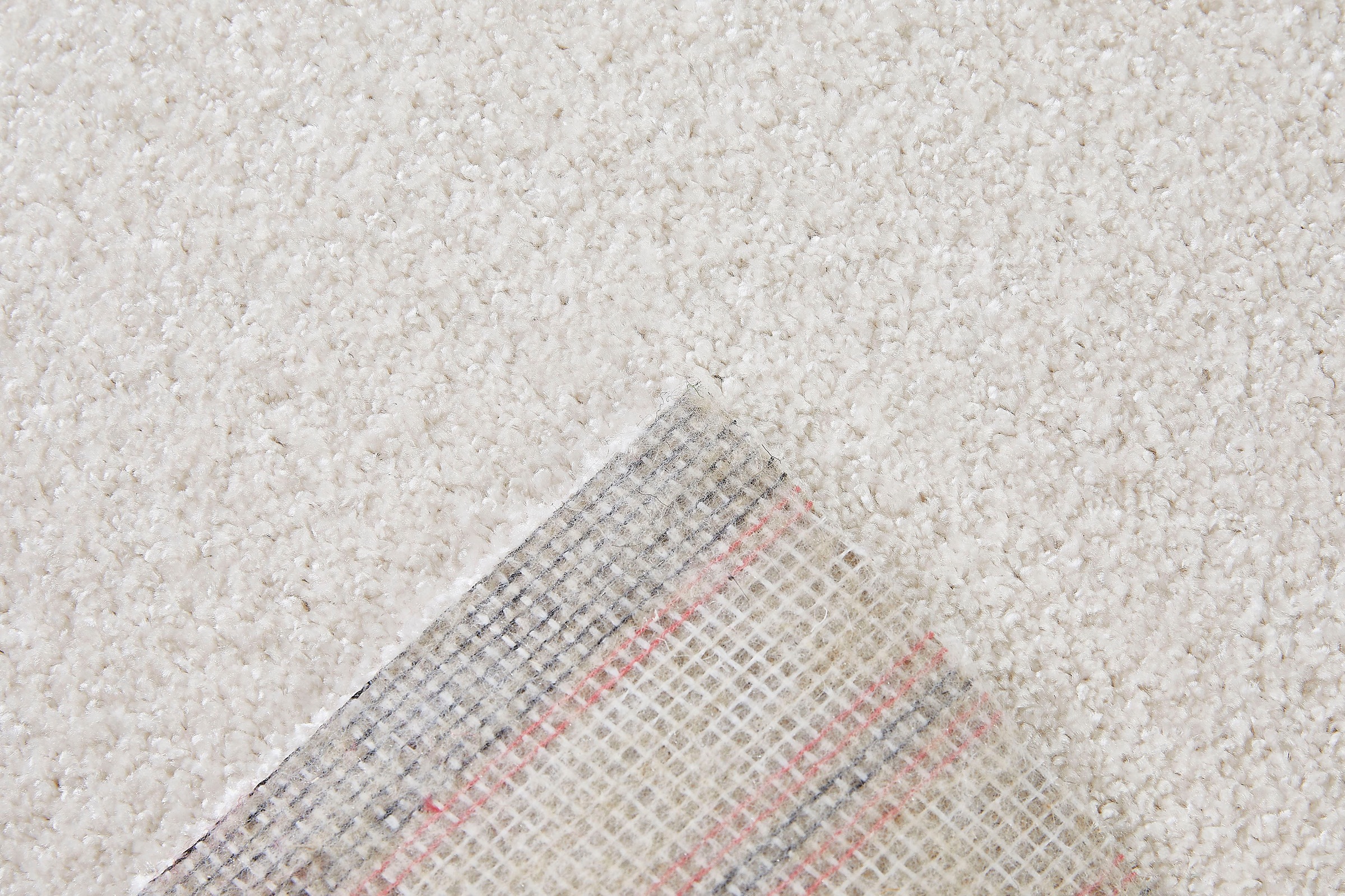 Andiamo Teppichboden »Pisay, Velours, Made in Belgium«, rechteckig, 9,5 mm Höhe, Uni Farben, Breite 400 cm, Wohnzimmer, strapazierfähig & pflegeleicht