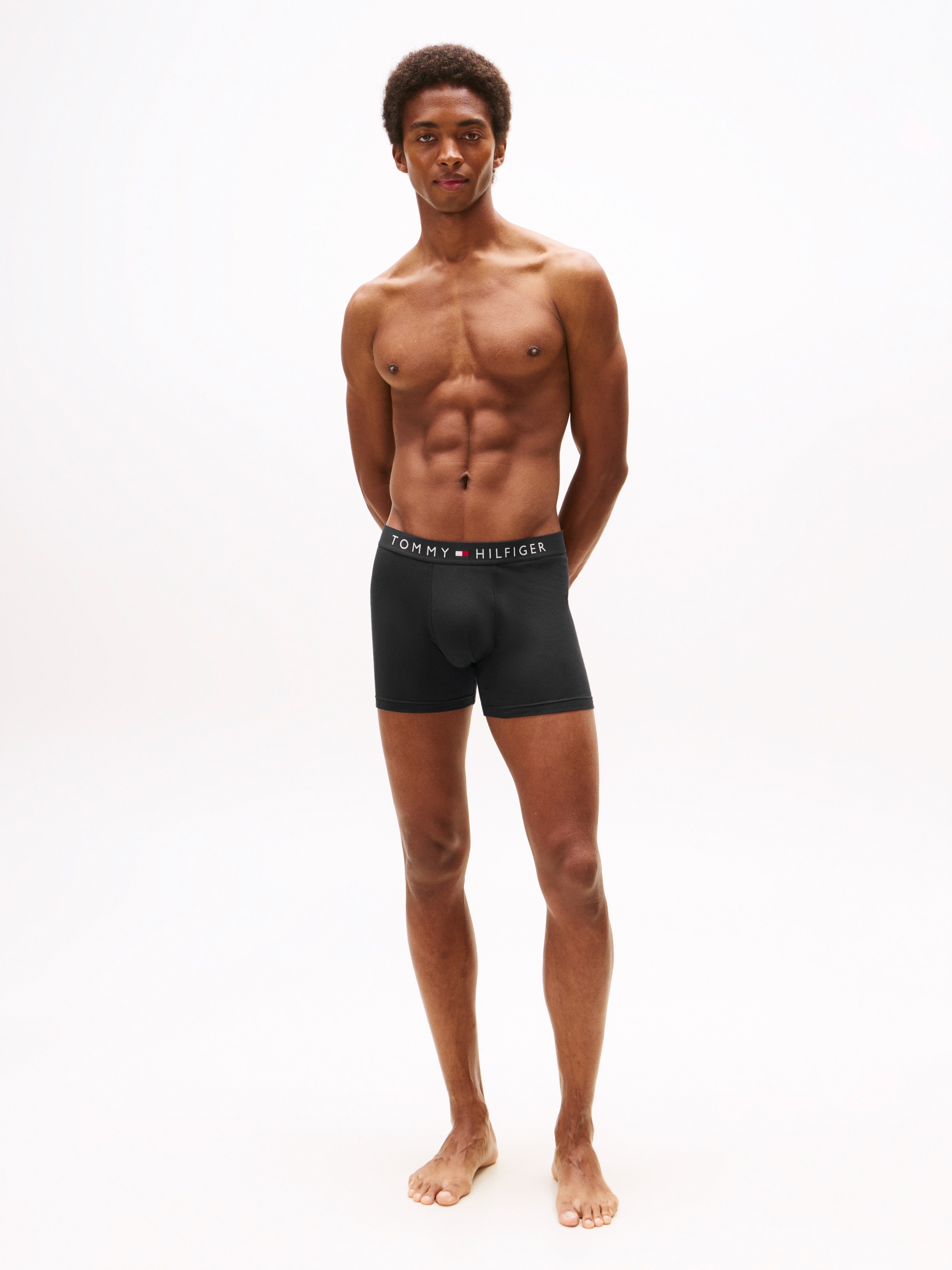 Tommy Hilfiger Underwear Boxer »3P BOXER BRIEF WB«, (Packung, 3er)