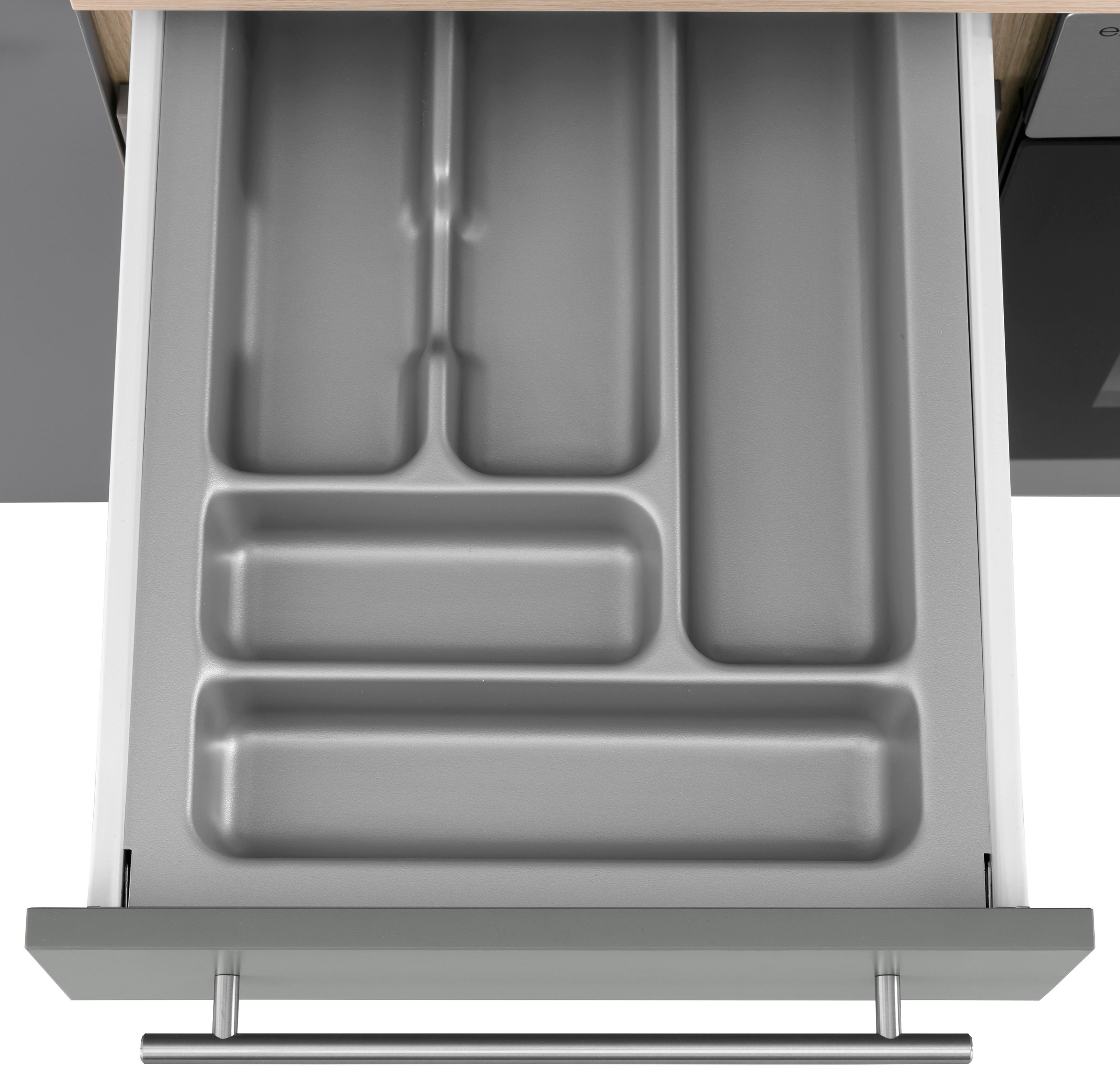 OPTIFIT Küchenzeile »Bern«, Breite 300 gedämpfte Schubkästen Türen cm, online und bei Füße, höhenverstellbare bestellen OTTO