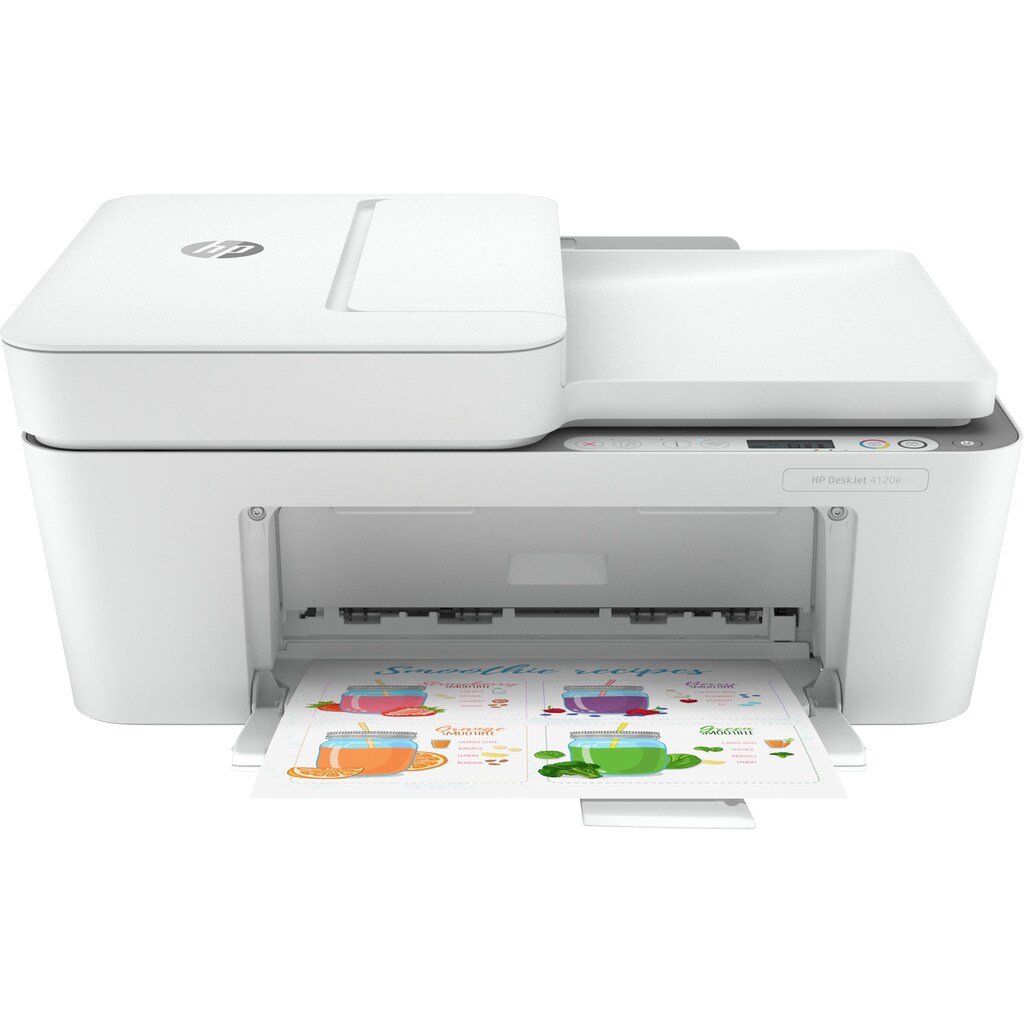 HP Multifunktionsdrucker »DeskJet 4120e All in one Drucker«, HP+ Instant Ink kompatibel