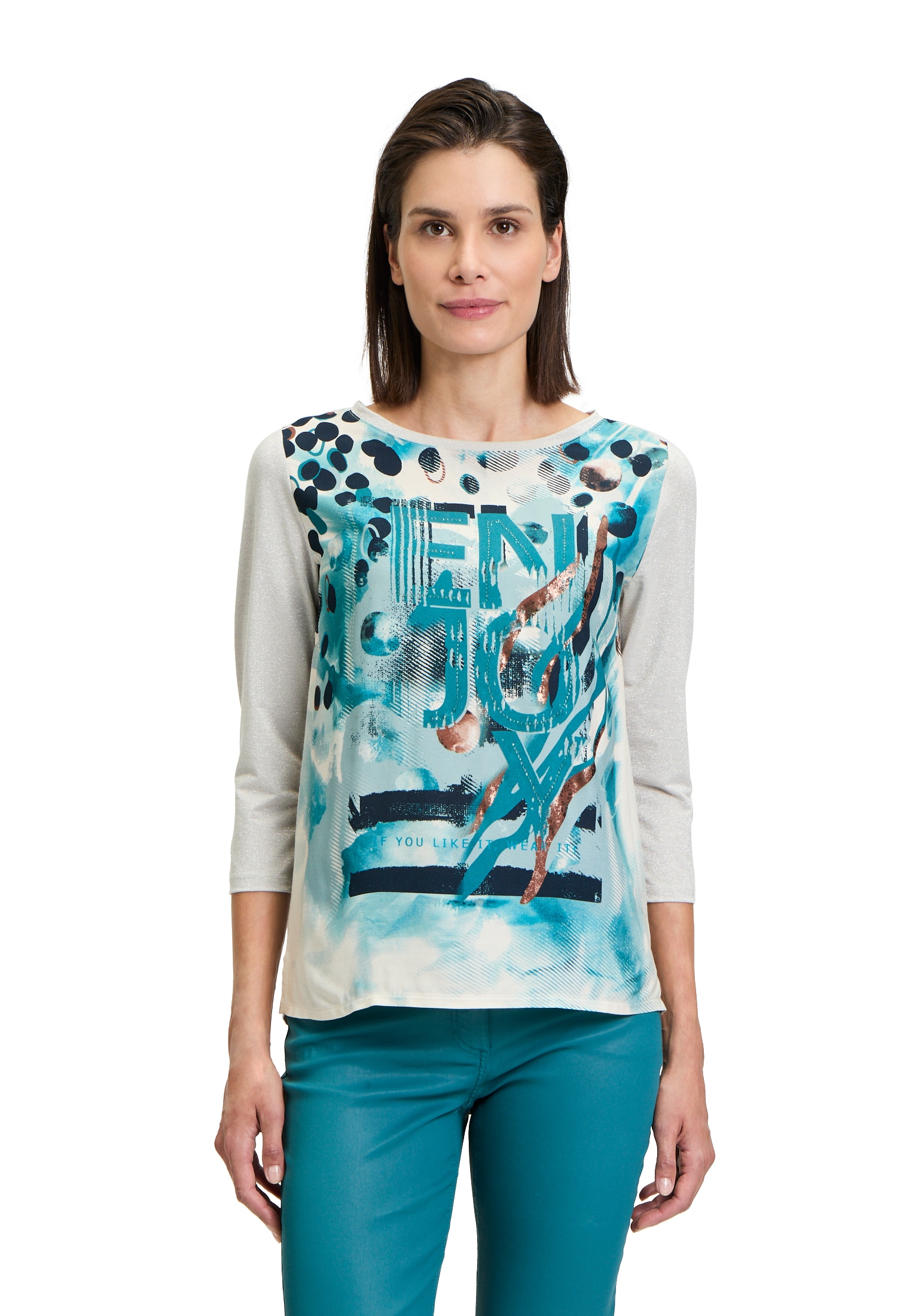Betty Barclay 3/4-Arm-Shirt »Blusenshirt mit Aufdruck«