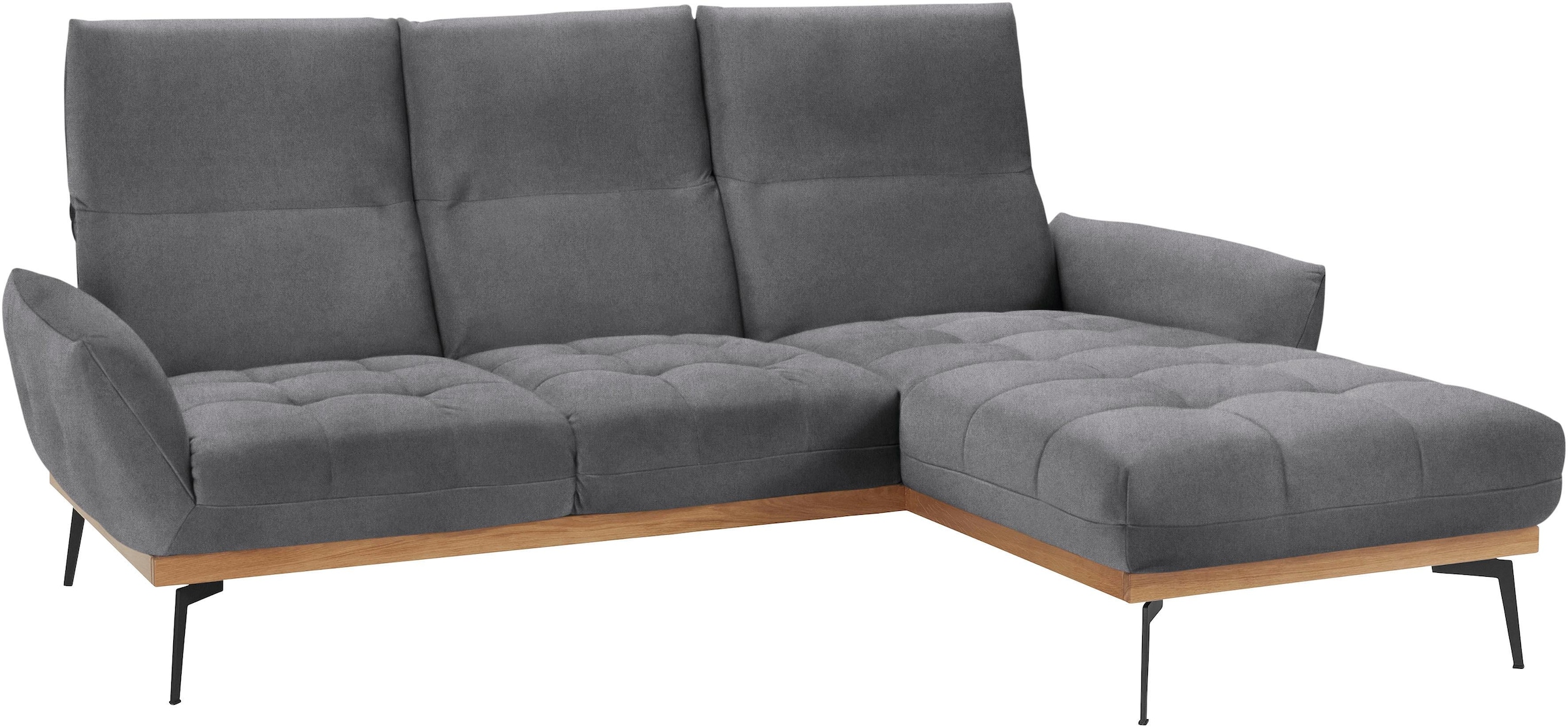 Guido Maria Kretschmer Home&Living Ecksofa »Palíc, inkl. Rückenverstellung, bequem, elegant, Breite 245cm, L-Form«