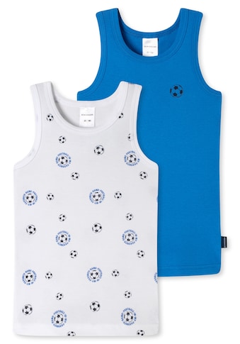 Schiesser Unterhemd, (2er-Pack), mit Fußball-Motiv kaufen bei OTTO