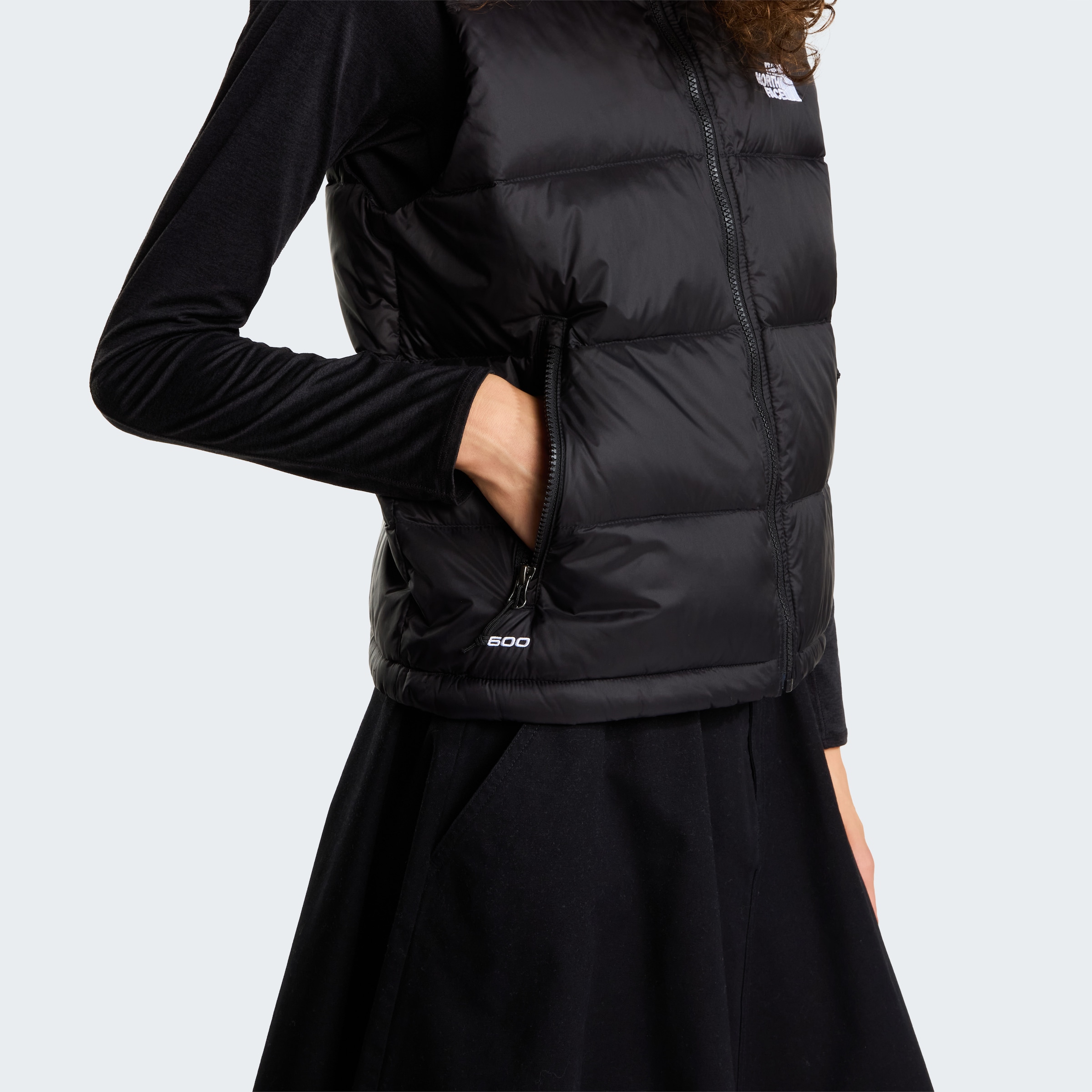 The North Face Daunenweste »W HYDRENALITE DOWN A-LINE VEST« für Erwachsene, mit sportlicher Ausrichtung, aus Nylon
