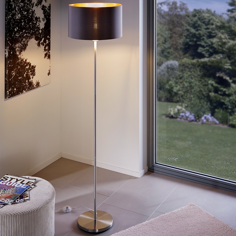 EGLO Stehlampe »MASERLO«, 1 flammig, Leuchtmittel E27 | ohne Leuchtmittel