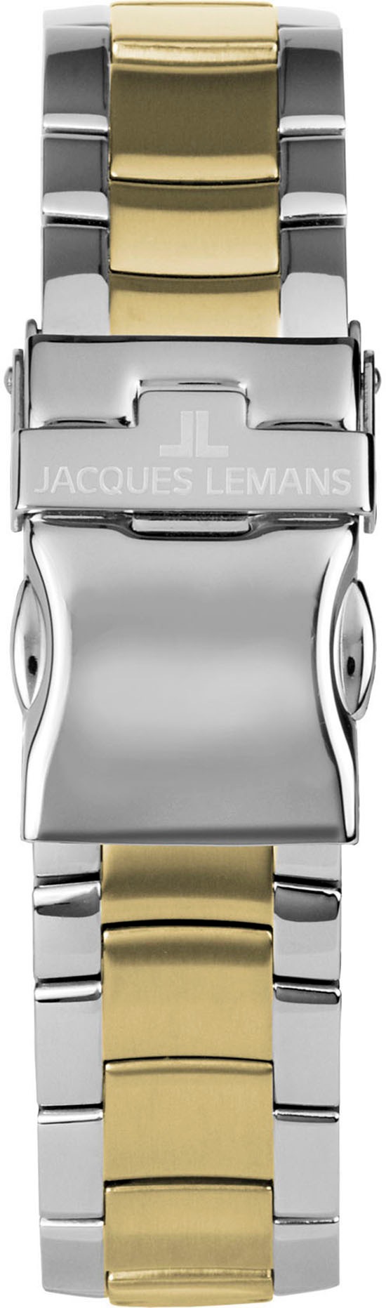 Jacques Lemans Quarzuhr »Derby« Armbanduhr, Herrenuhr, Edelstahlarmband, analog, Tag, kleine Sekunde