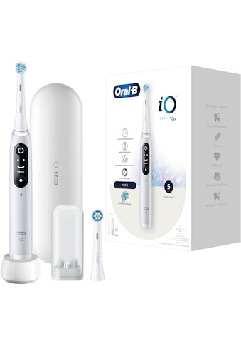 Oral B Elektrische Zahnbürste »iO 6«, 2 St. Aufsteckbürsten, 5 Putzmodi kaufen