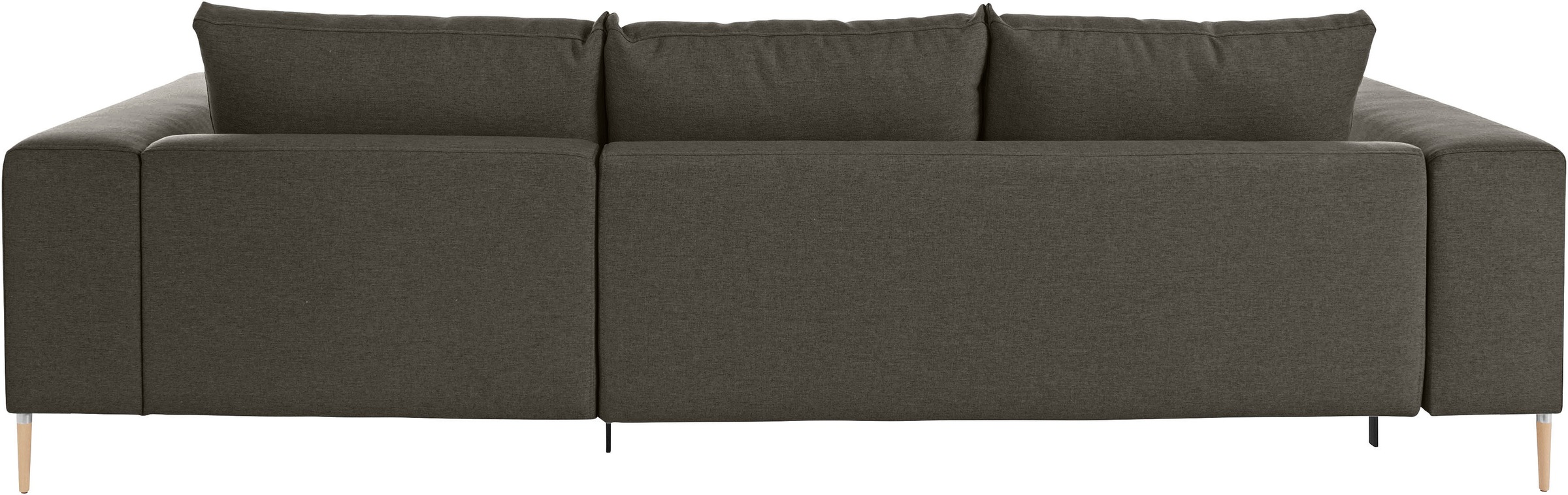 OTTO products Polsterecke »Finnja, softer, legerer Sitzkomfort, bequem, zeitloses Design, L-Form«, Mit Bettfunktion & Bettkasten