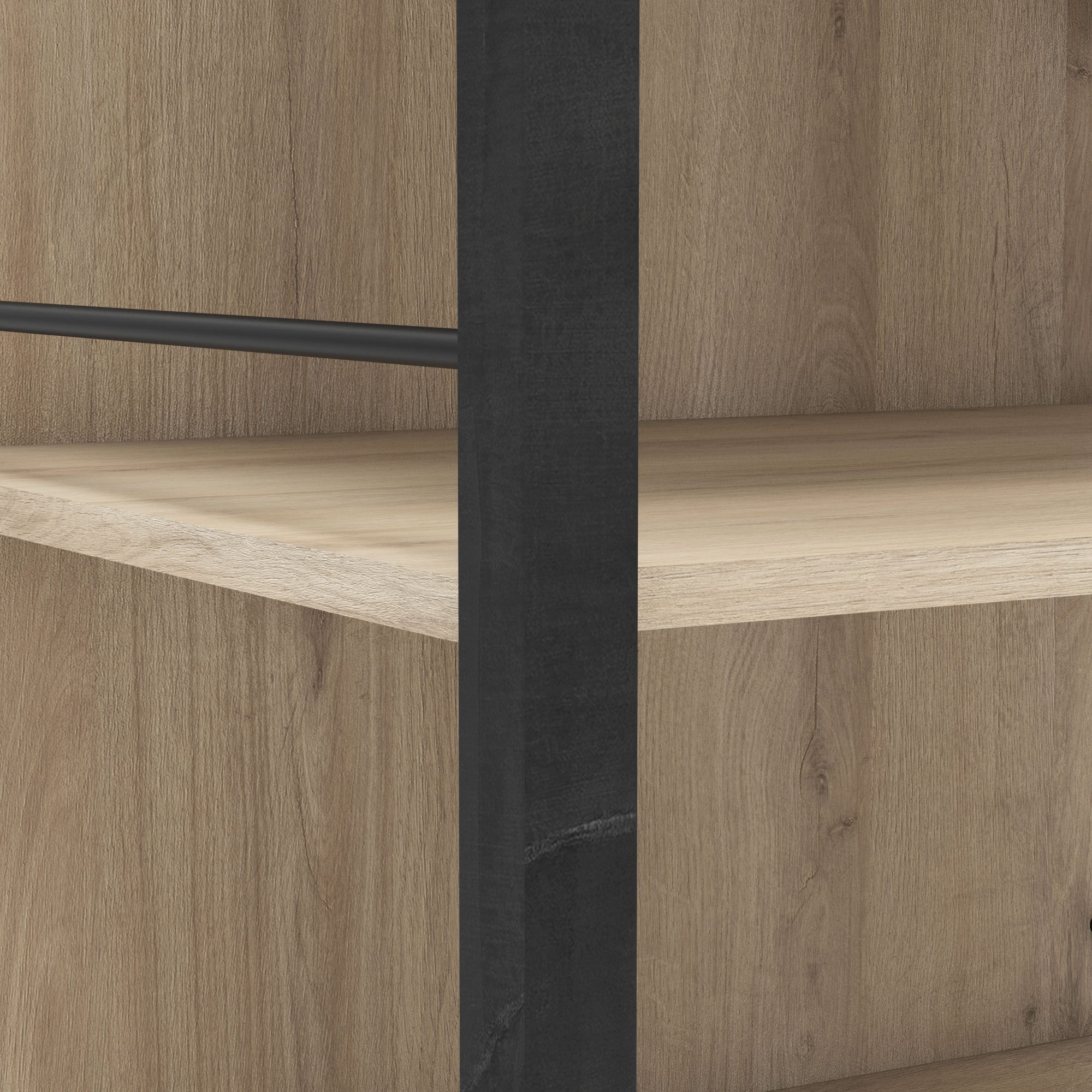 Demeyere GROUP Vorhang-Schrank »Riga«, (B/H/T ca. 180/208/48cm), Made in France, platzsparendes Design