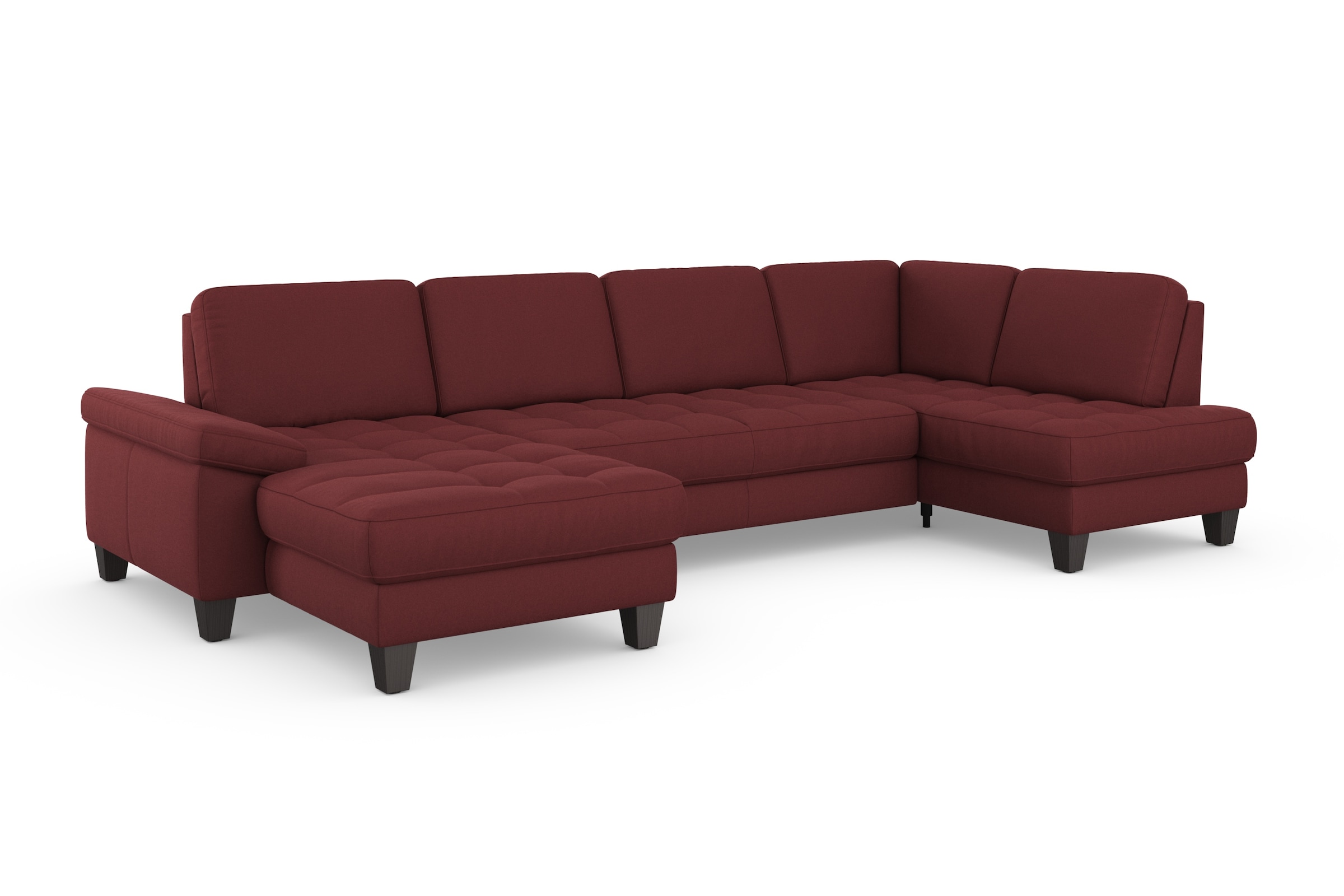 sit&more Wohnlandschaft »Westham U-Form« wahlweise mit Bettfunktion, Bettkasten, Sitztiefenverstellung