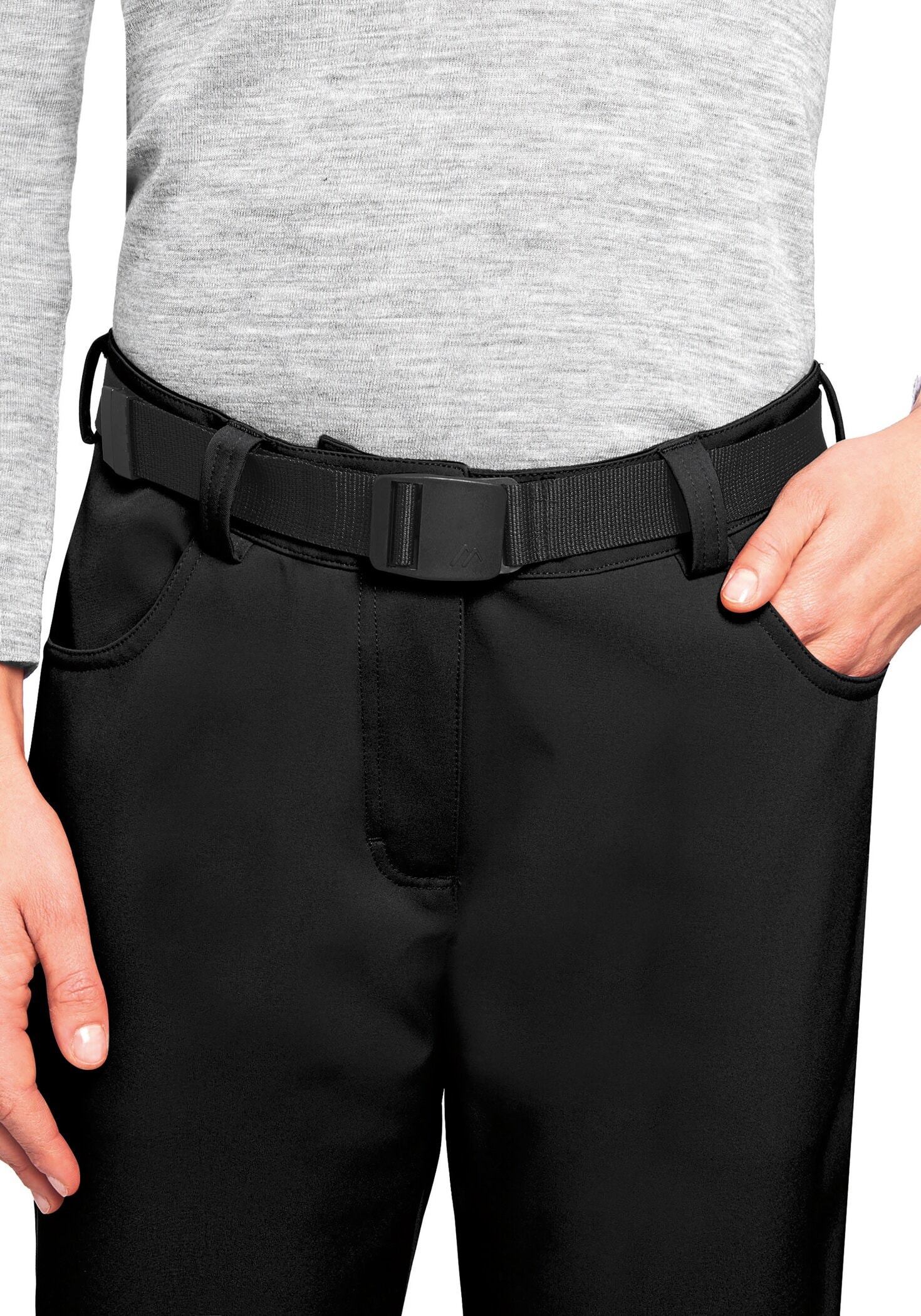 Maier Sports Outdoorhose »DA-HOSE EL. SOFTSH. PERLIT W«