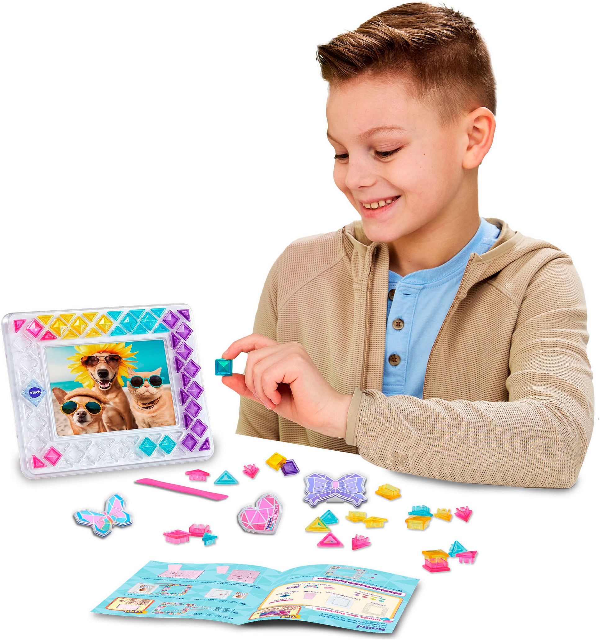 Vtech® Kreativset »Mosaic Magic Lights - Bilderrahmen«