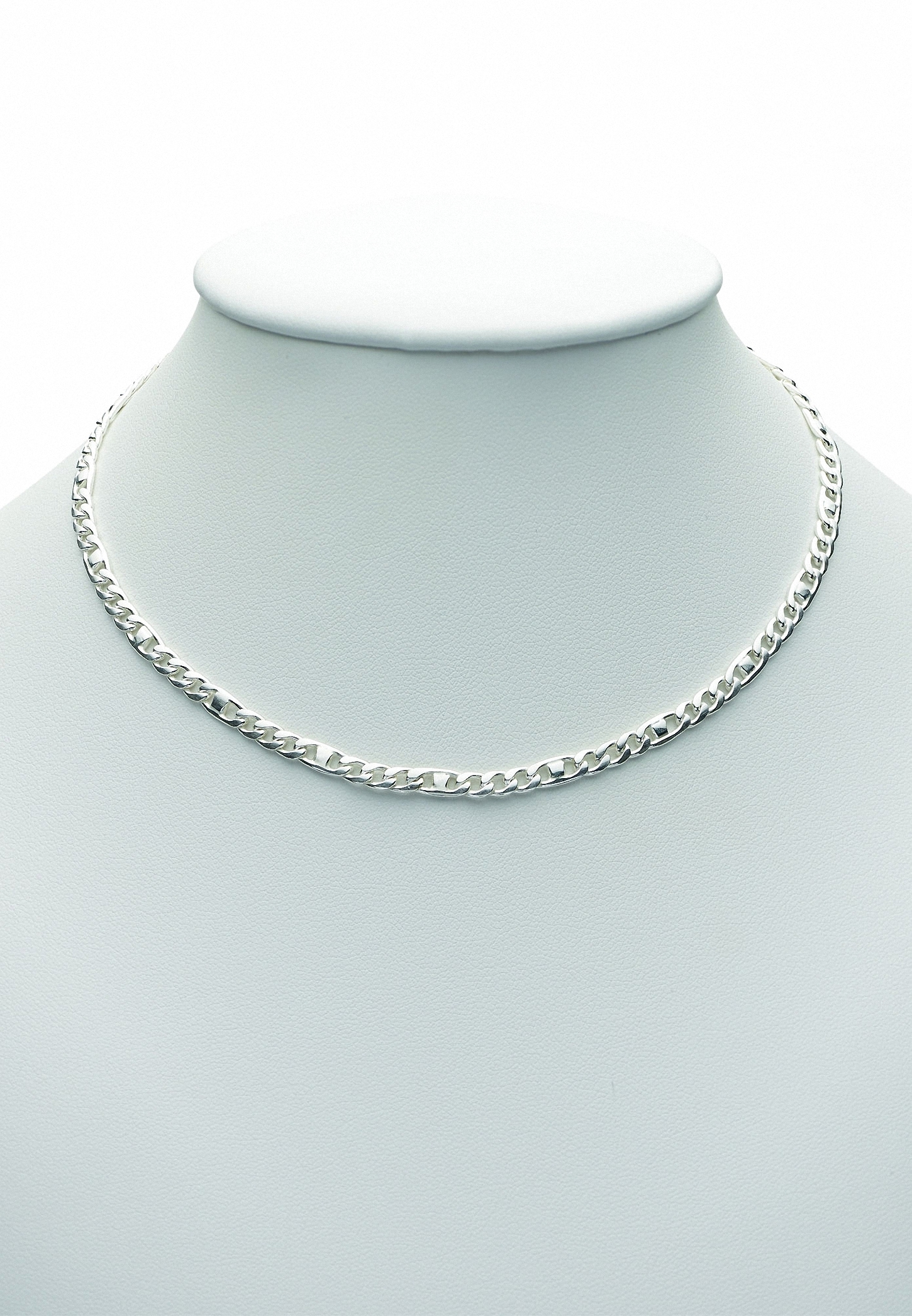 Adelia´s Silberkette »925 Silber Fantasie Halskette 50 cm Ø 4 mm«