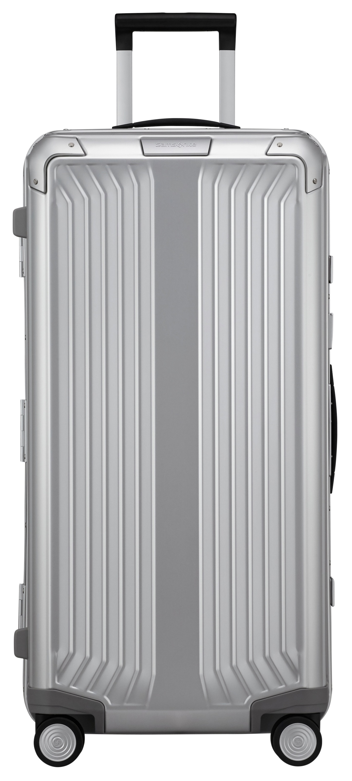 Samsonite Hartschalen-Trolley »LITE-BOX ALU TRUNK, verschiedene Größen und Farben«, 4 Rollen, Koffer groß Aufgabegepäck Reisegepäck TSA-Schloss