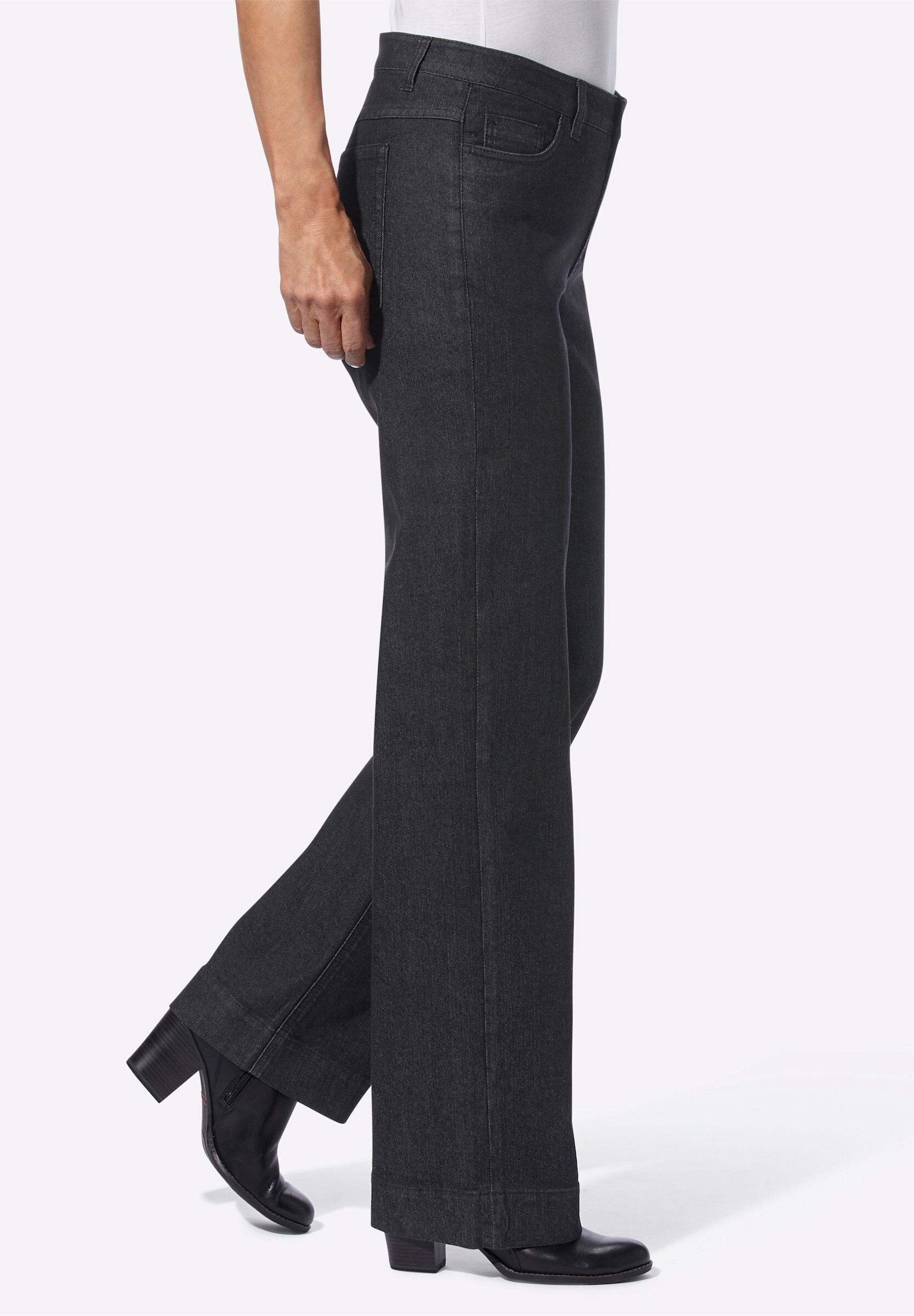 Witt 5-Pocket-Jeans »Jeans Jeans mit weitem Bein«